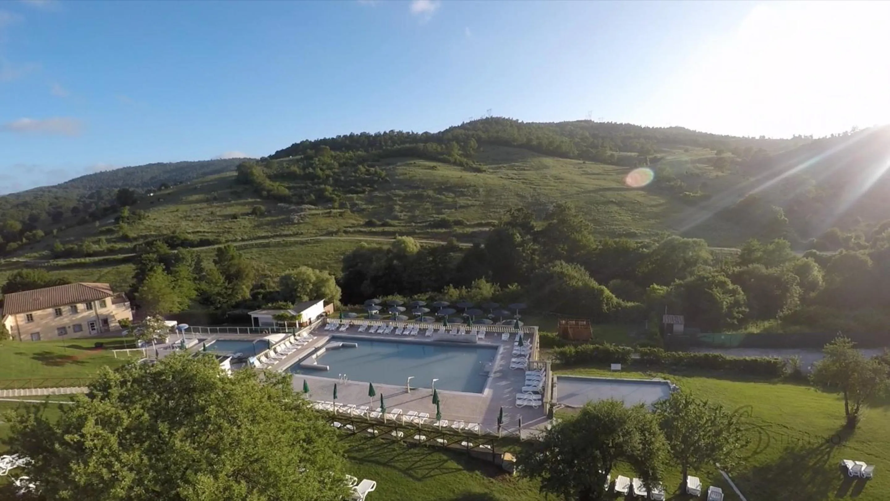 Bird's eye view in Hotel Terme di Stigliano