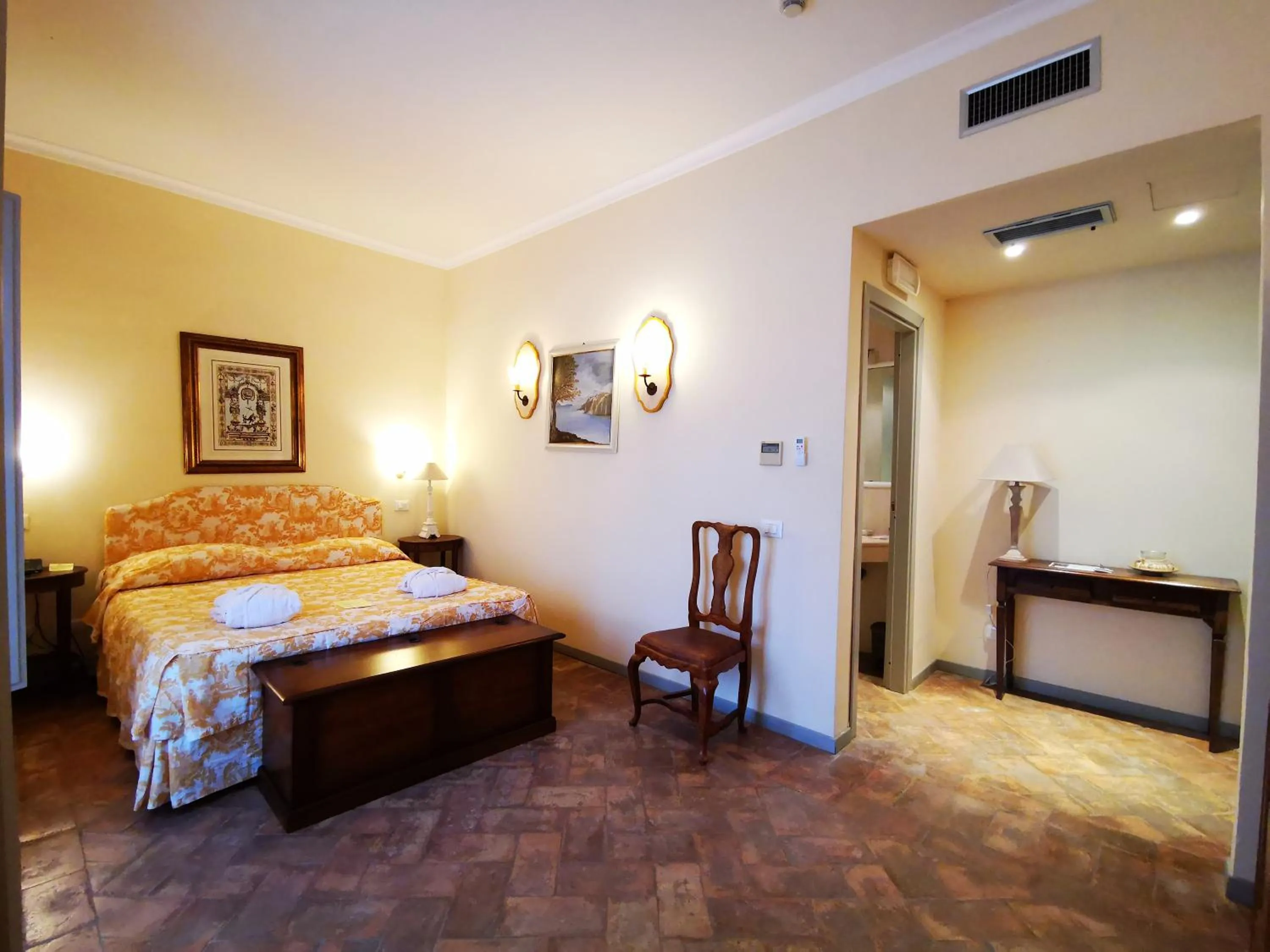 Bed in Hotel Terme di Stigliano