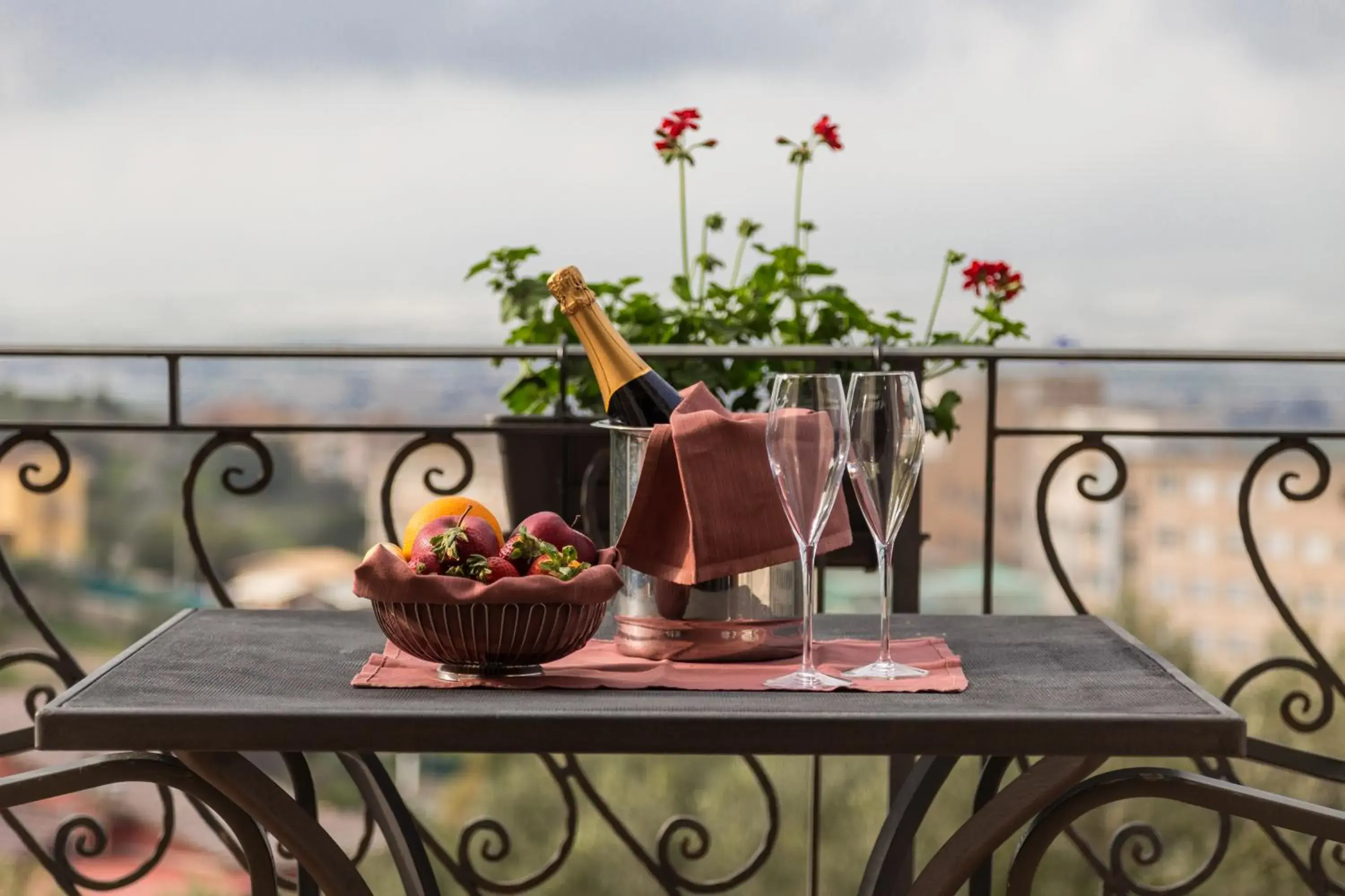 View (from property/room), Balcony/Terrace in Relais Villa Giuliana