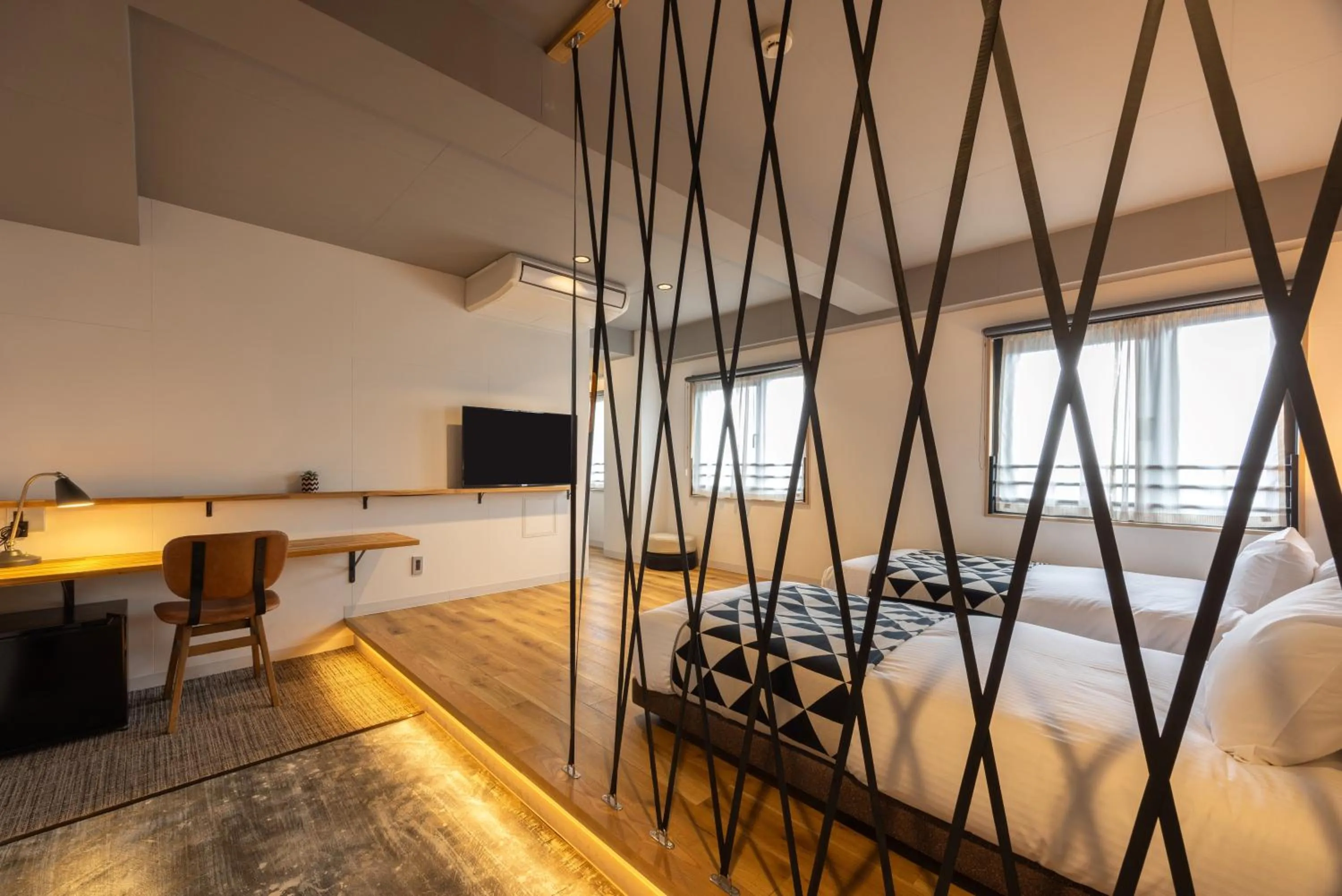 Photo of the whole room, Bed in Fukuyama Royal Hotel