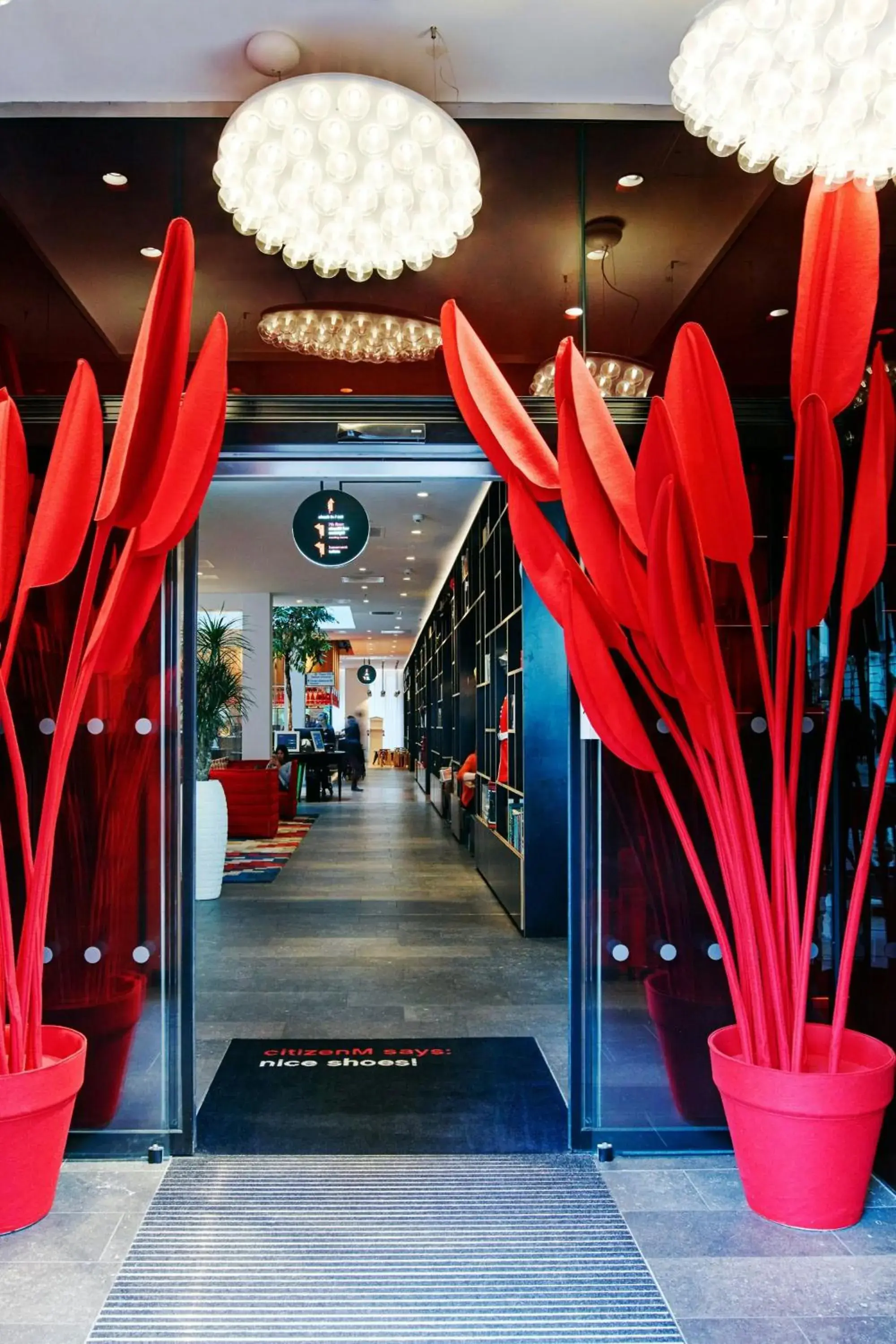 Lobby or reception in citizenM Tower of London Lobby or reception in citizenM Tower of London