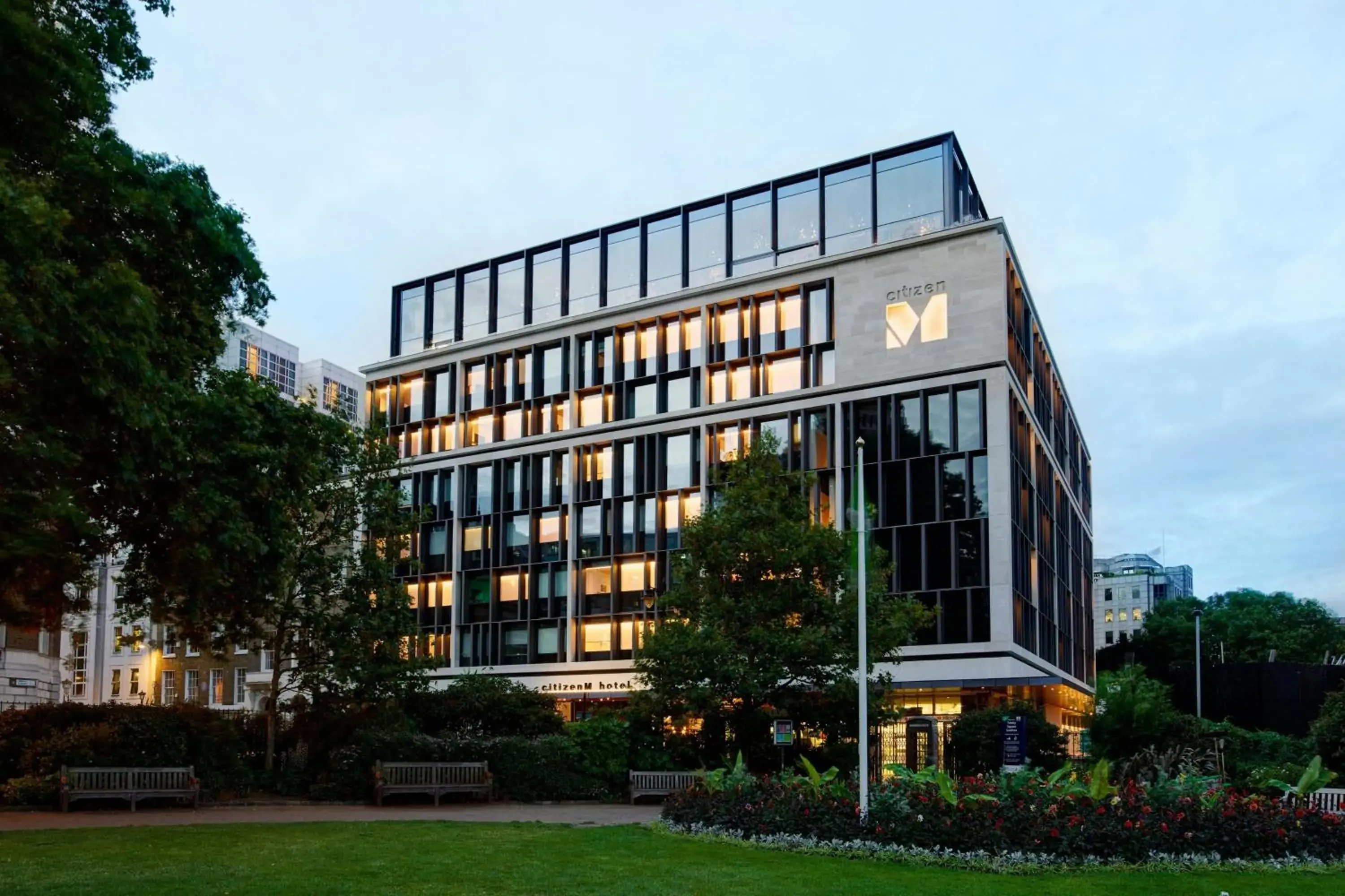 View (from property/room) in citizenM Tower of London View (from property/room) in citizenM Tower of London