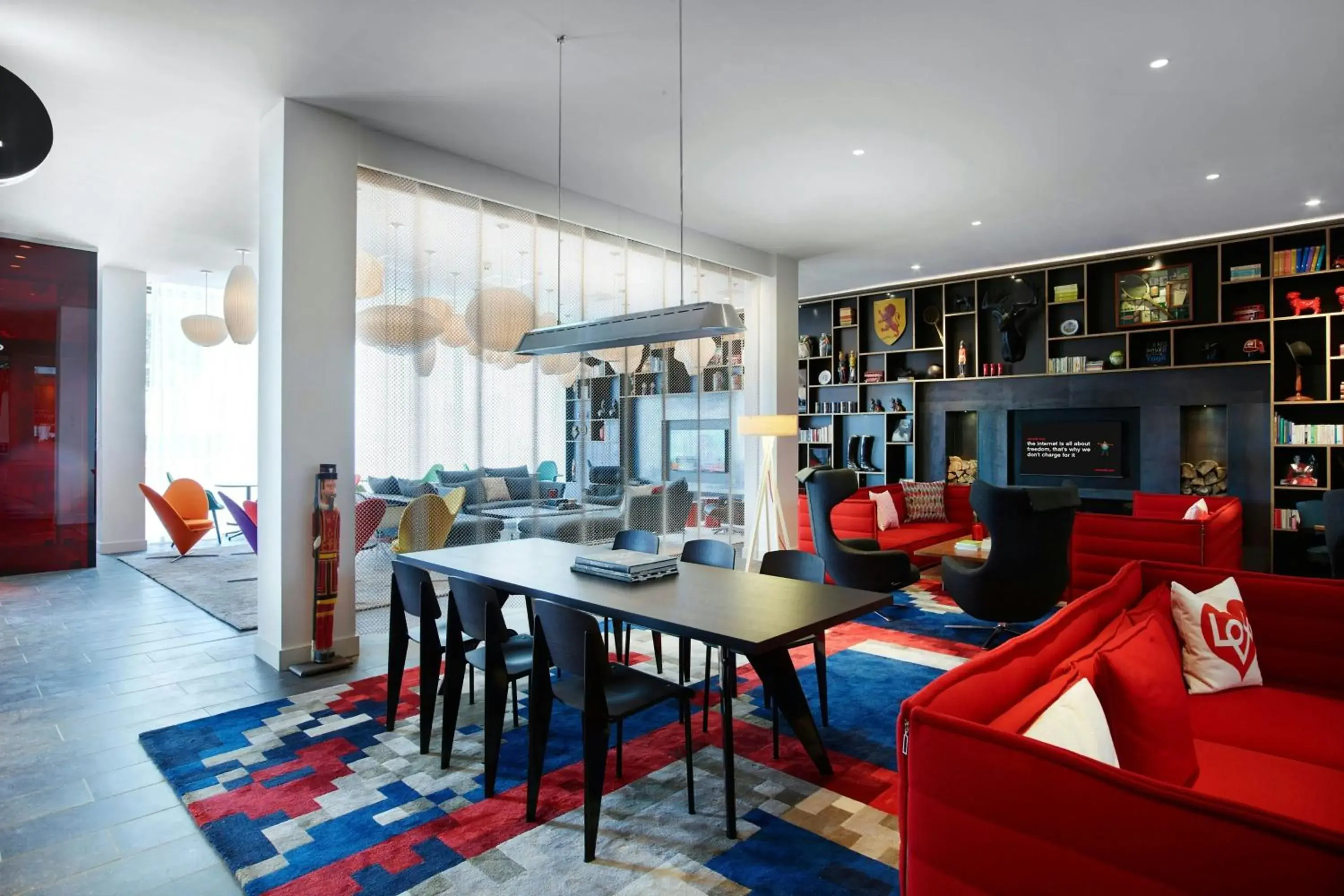 Lobby or reception in citizenM Tower of London Lobby or reception in citizenM Tower of London