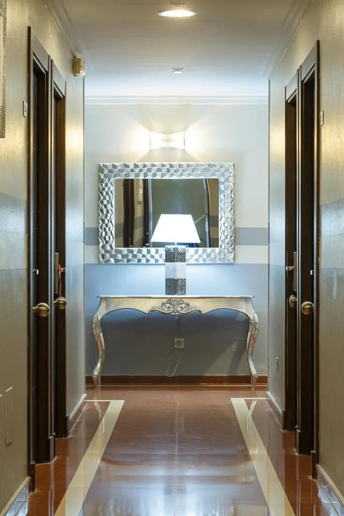 Decorative detail, Bed in Hotel Doña Luisa