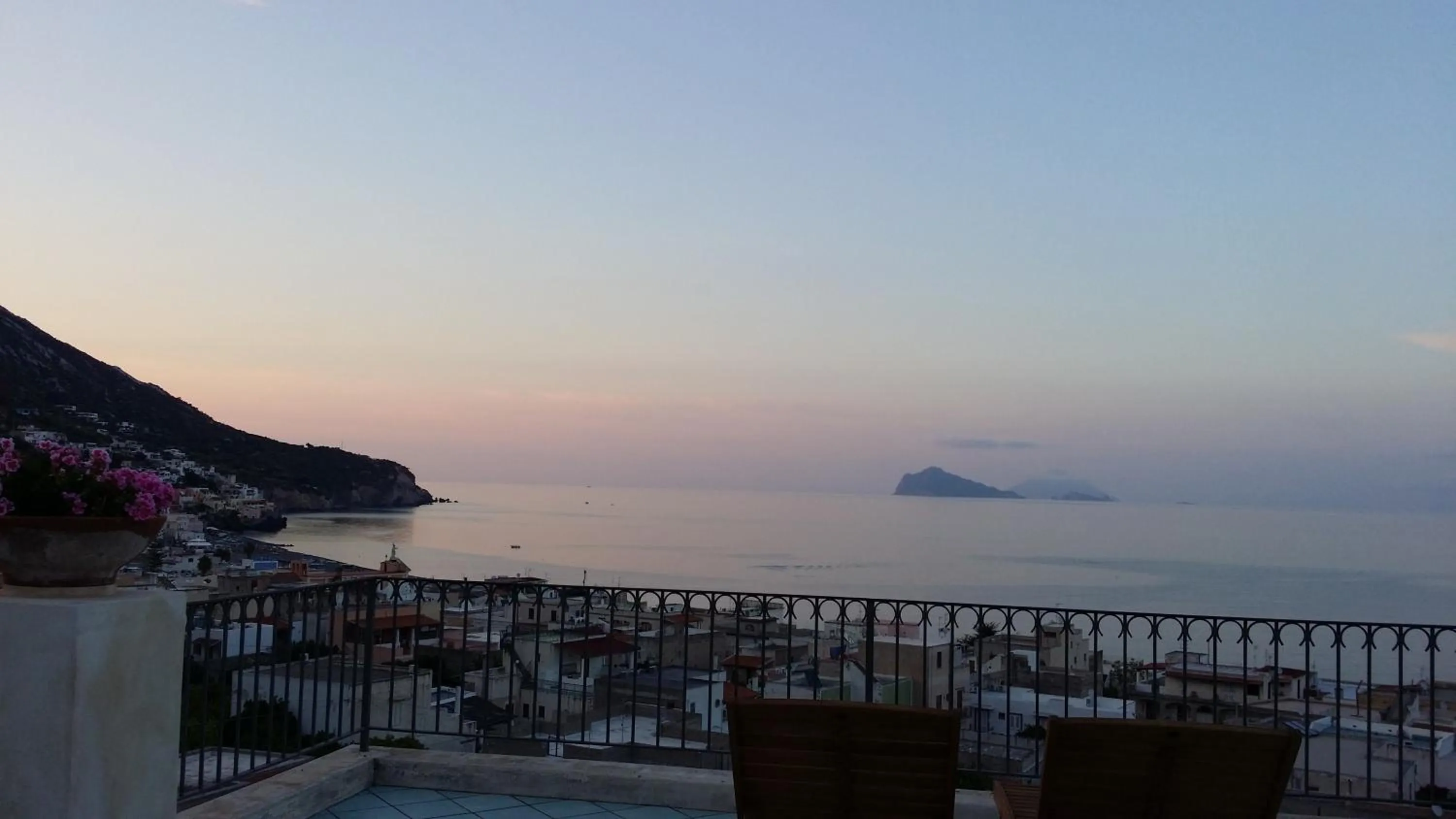 Sunset in La Zagara Hotel