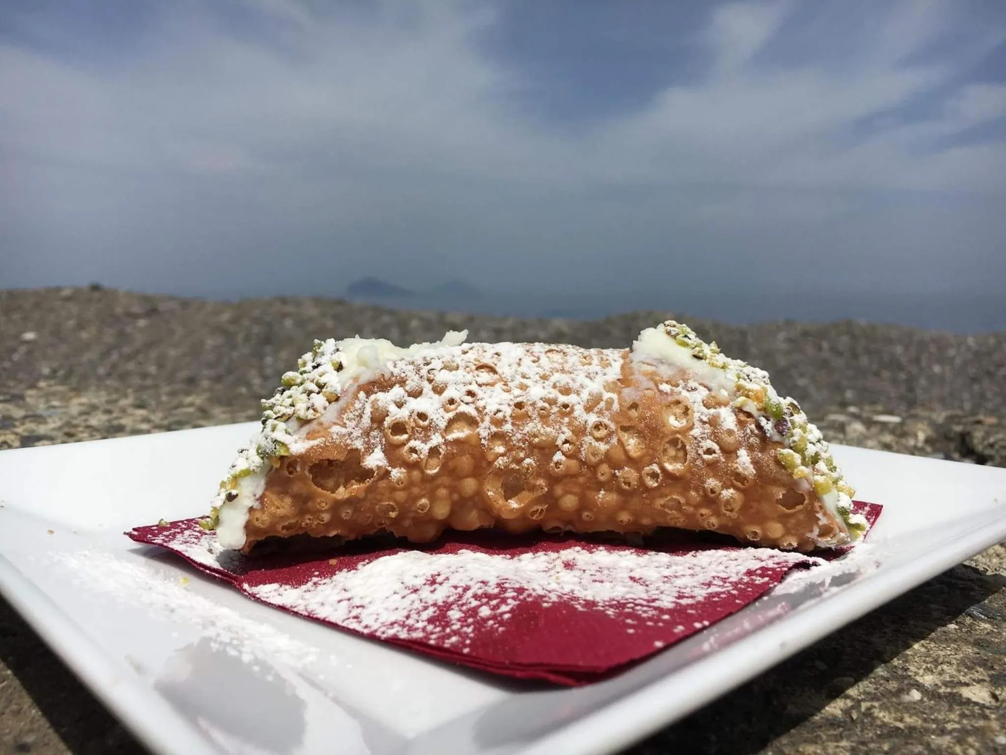 Food close-up in La Zagara Hotel