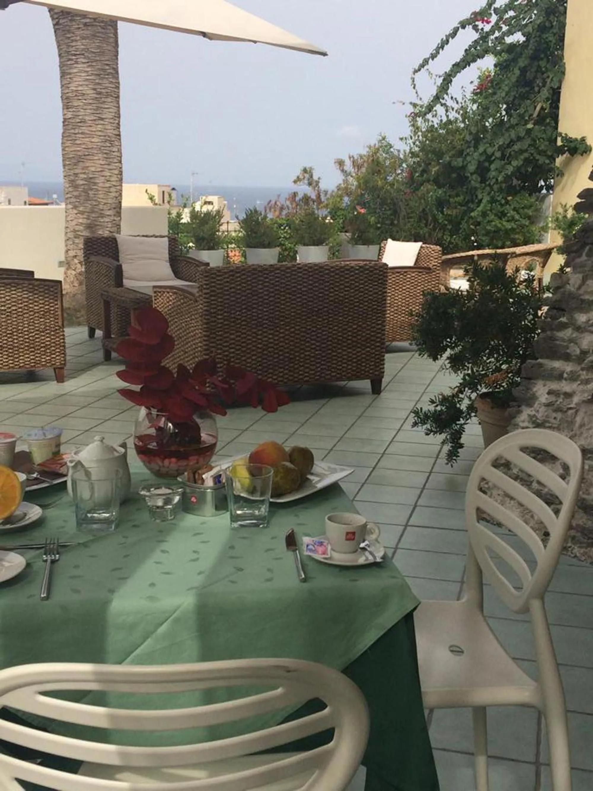 Buffet breakfast in La Zagara Hotel