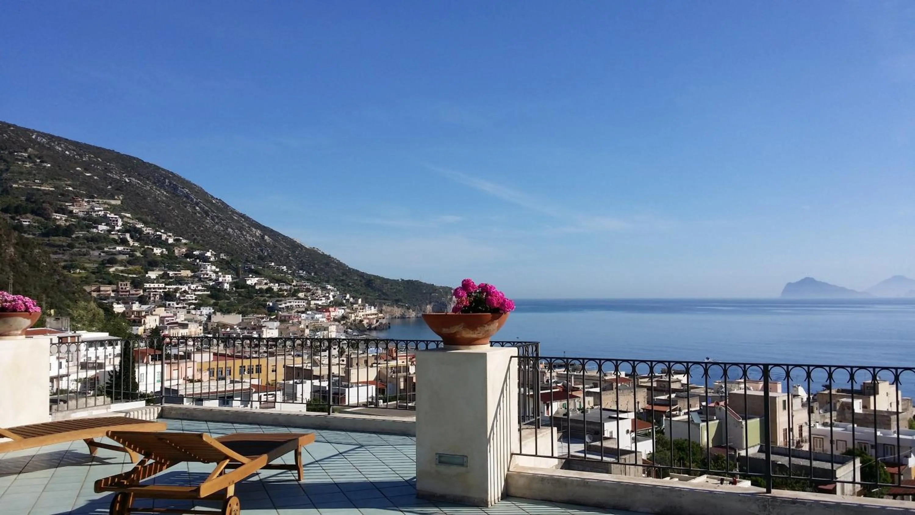 City view in La Zagara Hotel