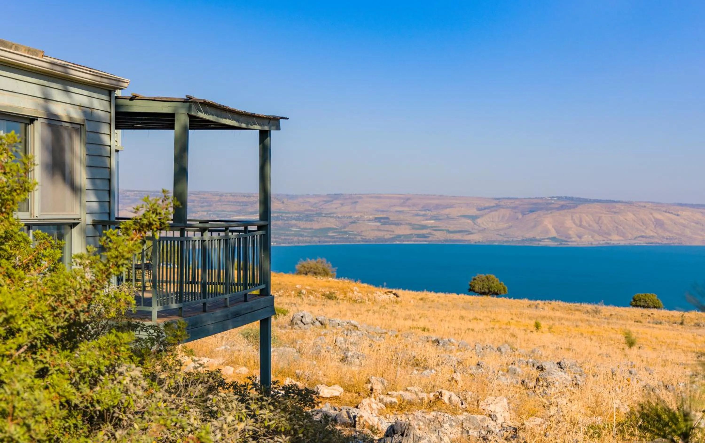 Lake view in Vered Hagalil Holiday Village Hotel