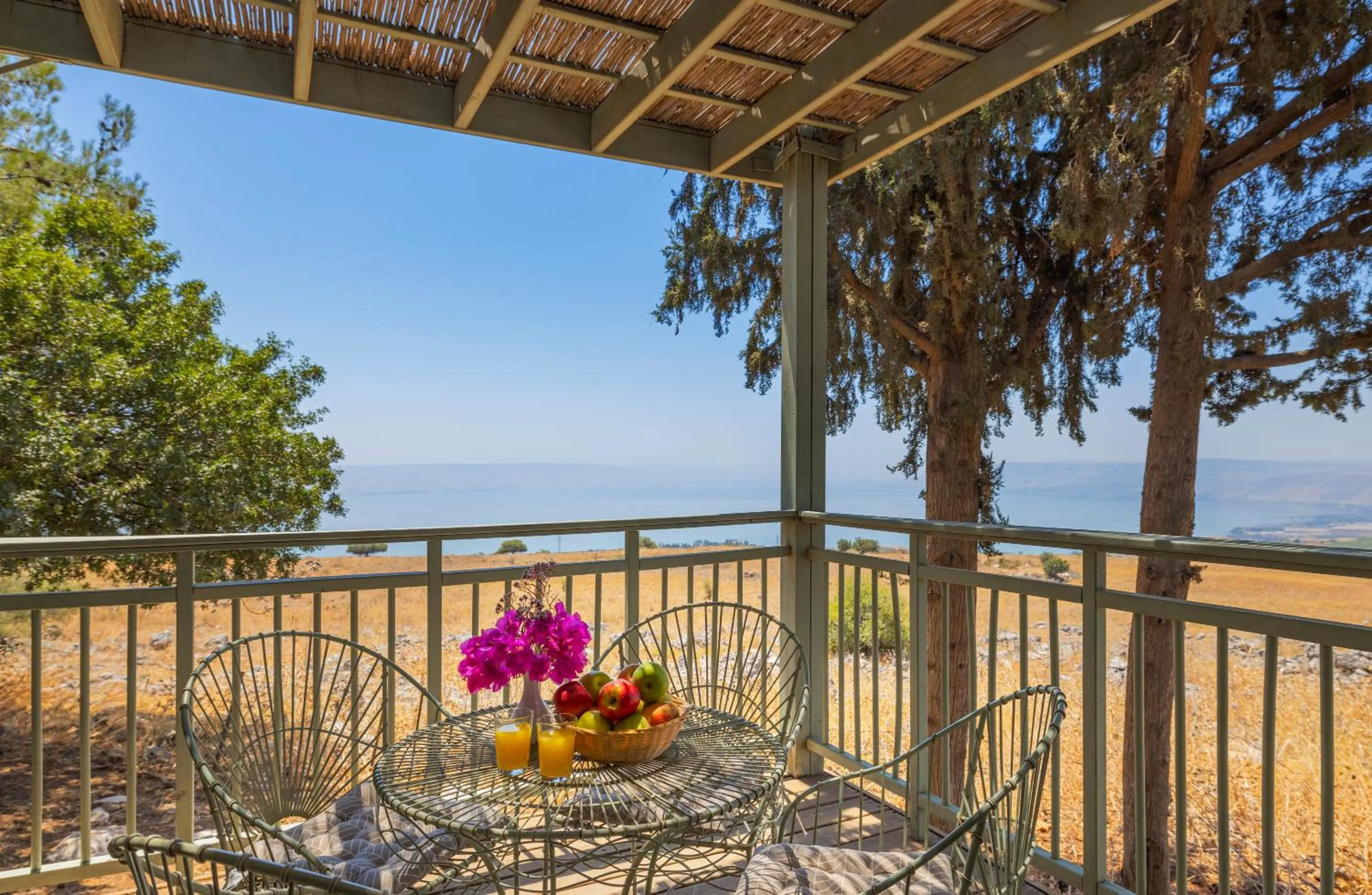 Balcony/Terrace in Vered Hagalil Holiday Village Hotel