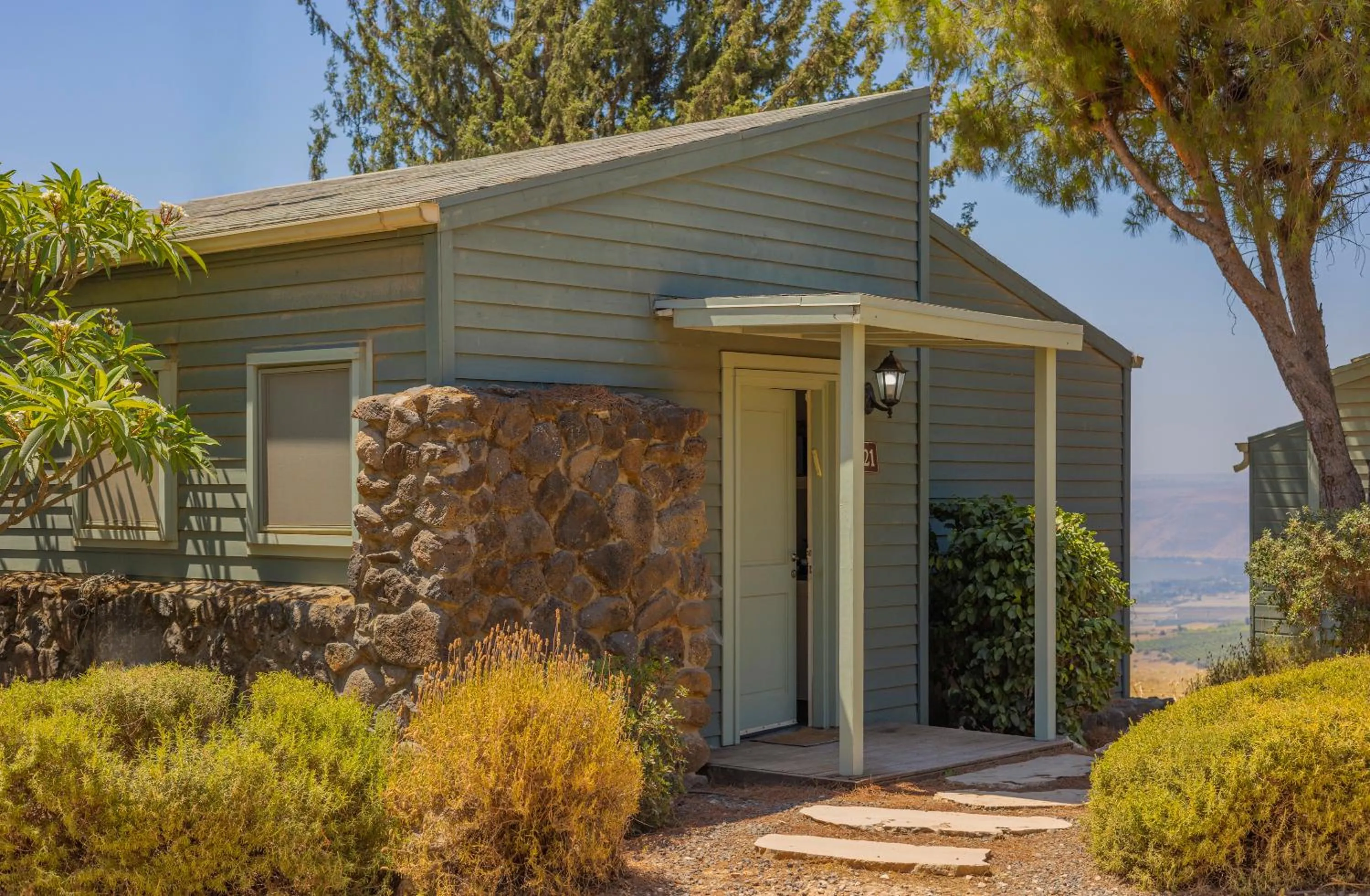 Garden view in Vered Hagalil Holiday Village Hotel