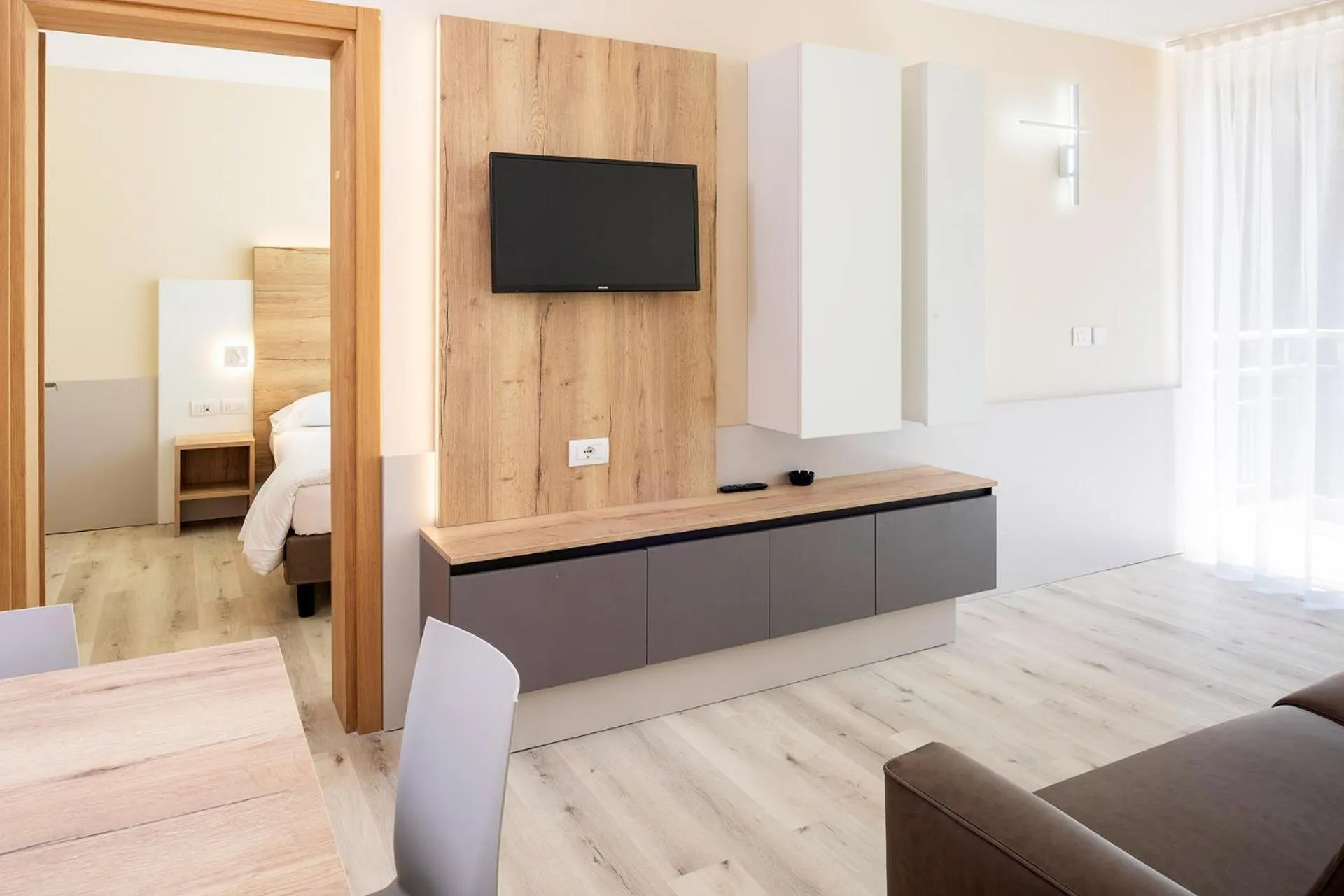 Living room in Residence Parco Del Garda