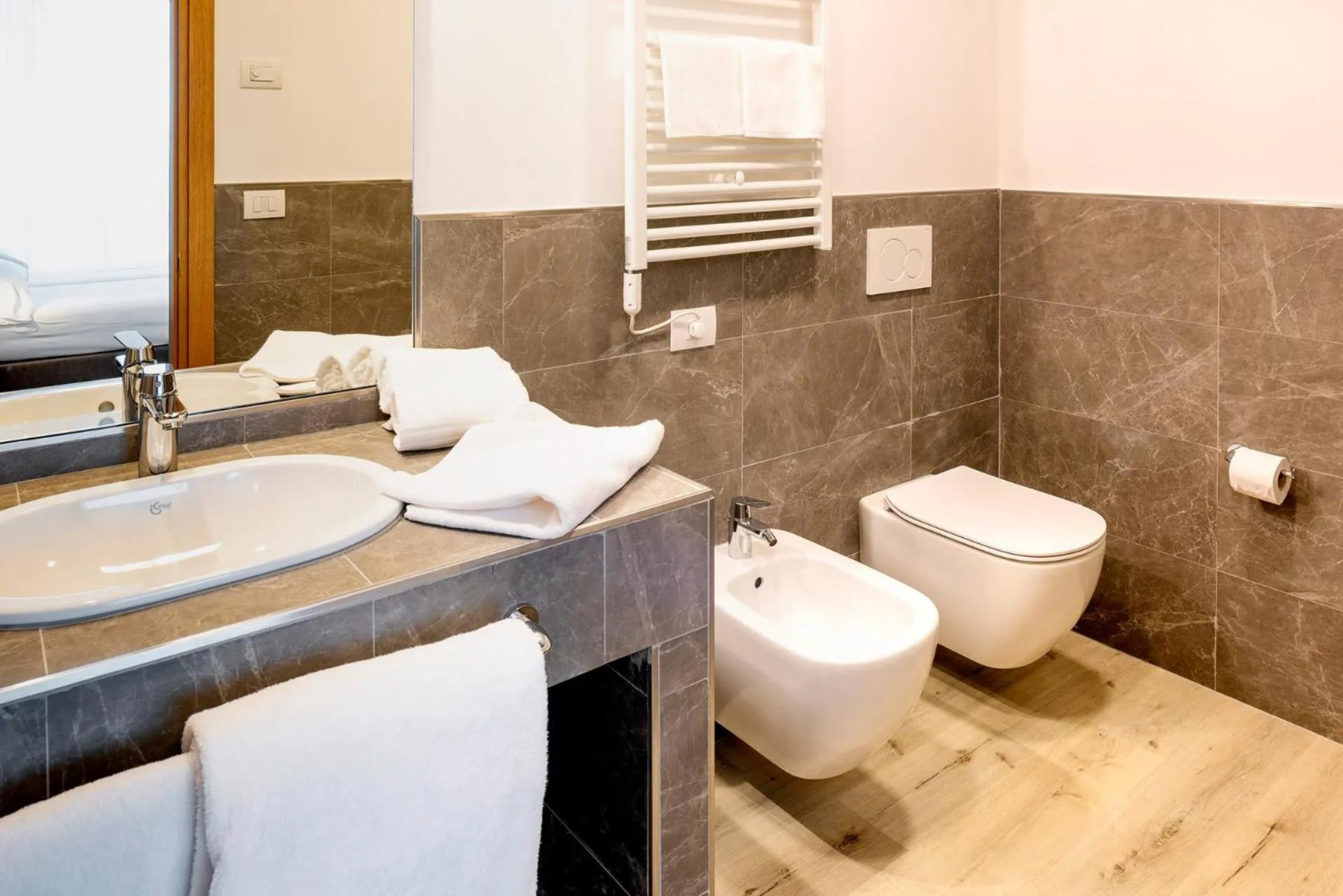 Bathroom in Residence Parco Del Garda