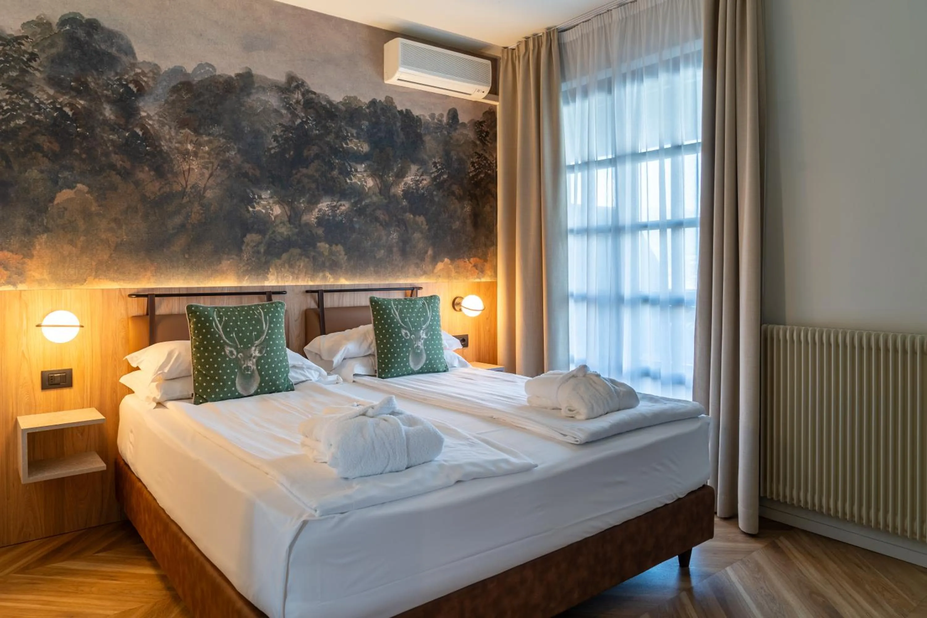 Bed in Hotel Querceto Wellness & Spa - Garda Lake Collection