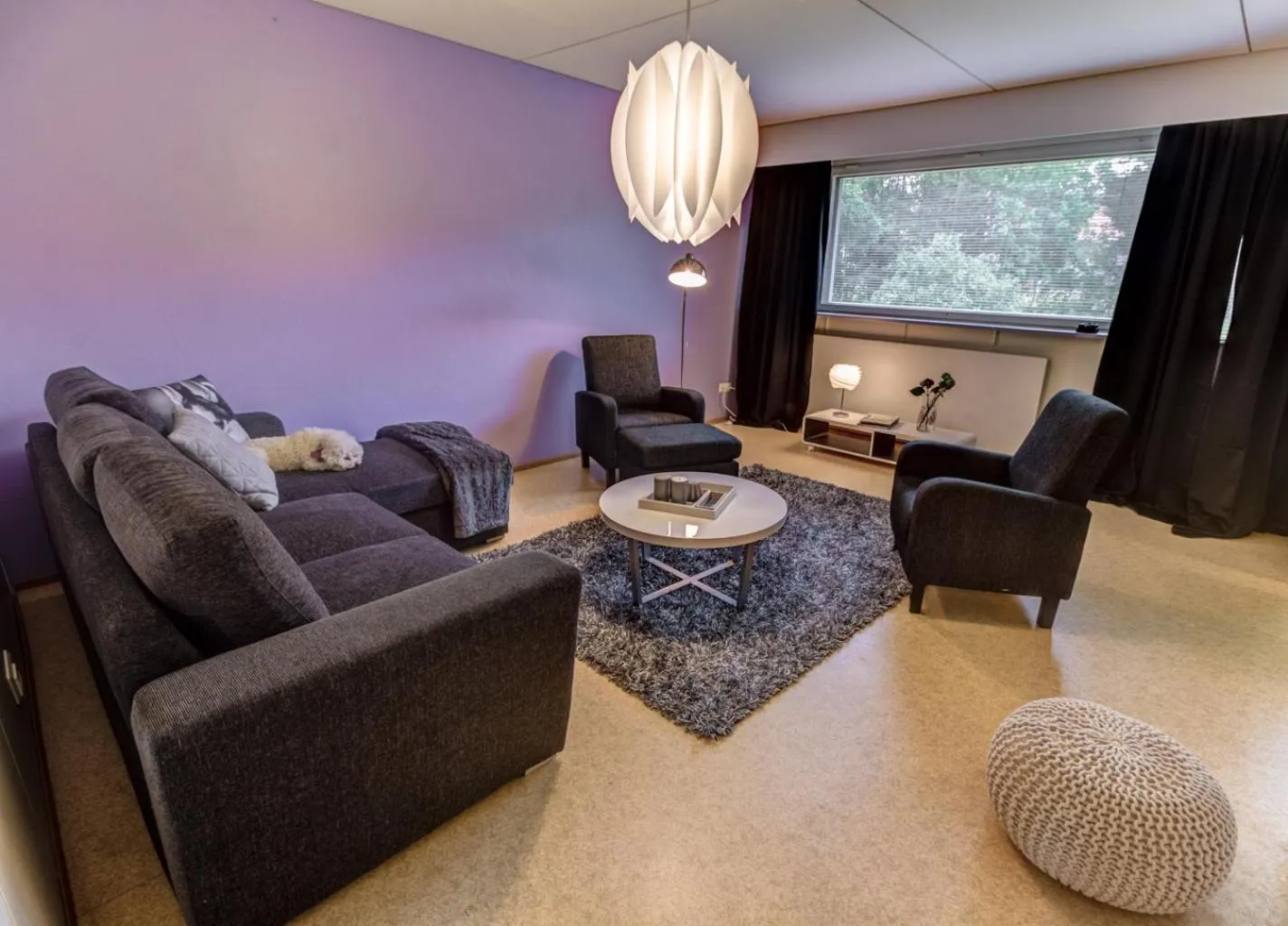 Bed in Kuukkeli Apartments Sodankylä