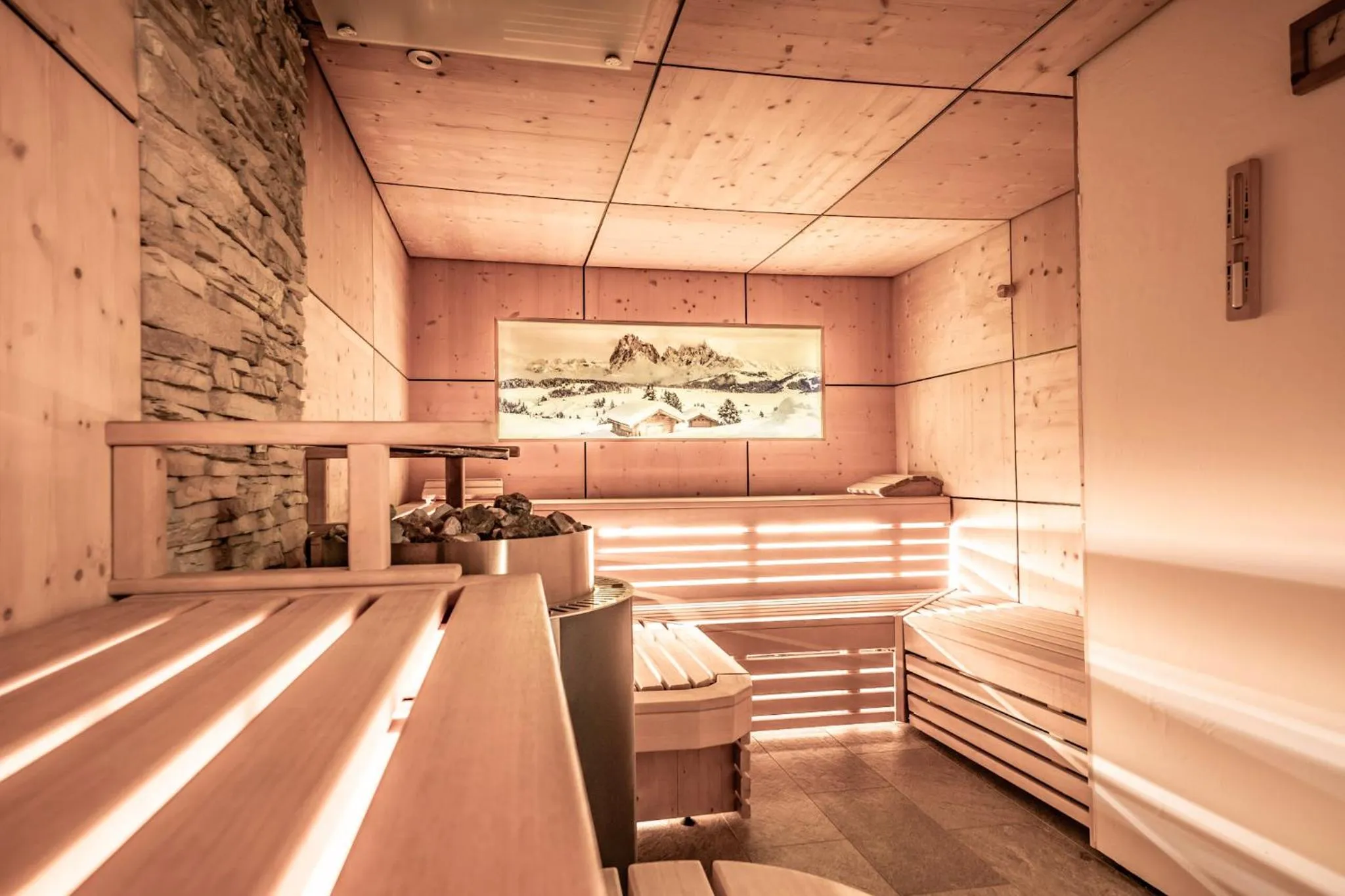 Sauna in Hotel Luna Mondschein