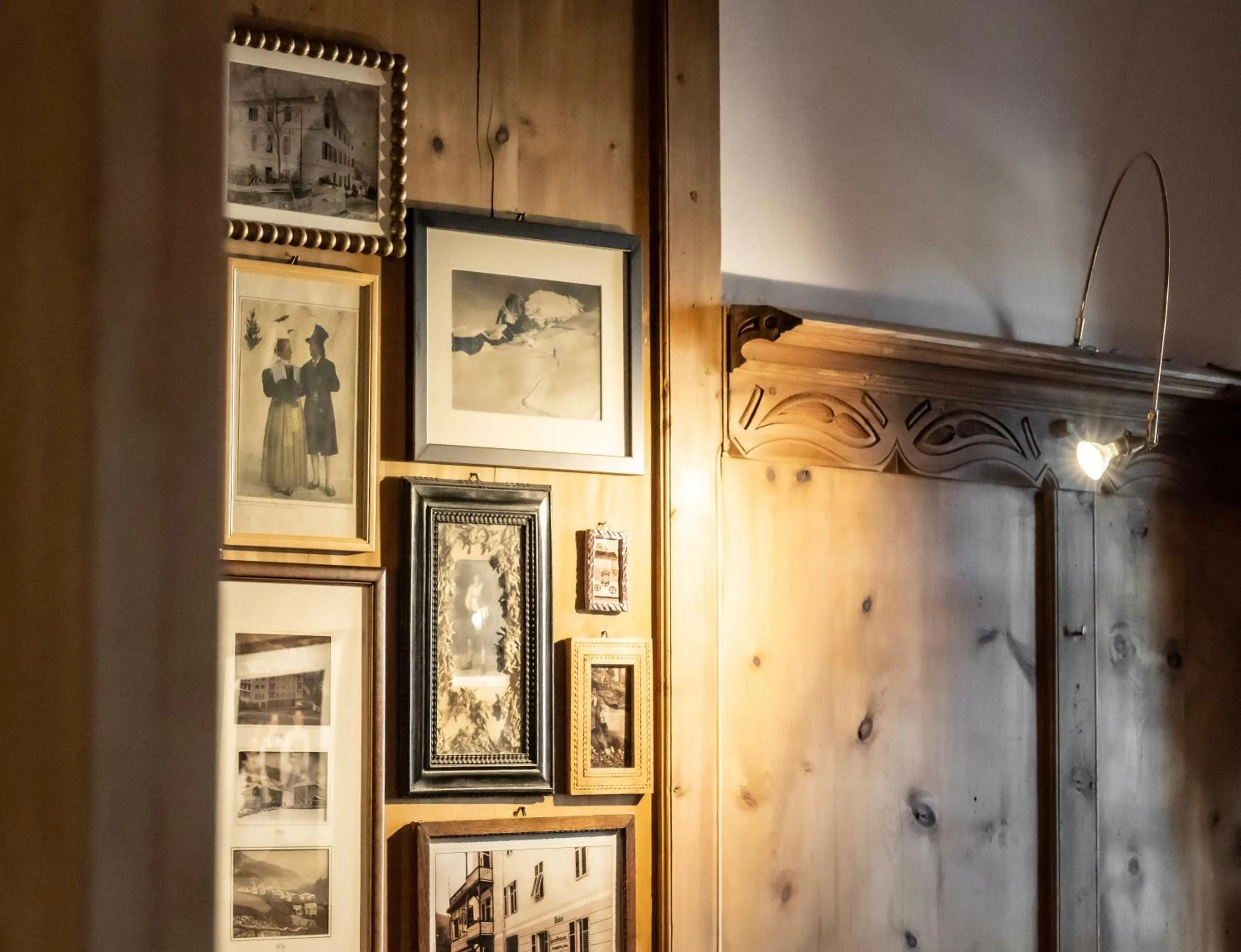 Decorative detail in Hotel Luna Mondschein