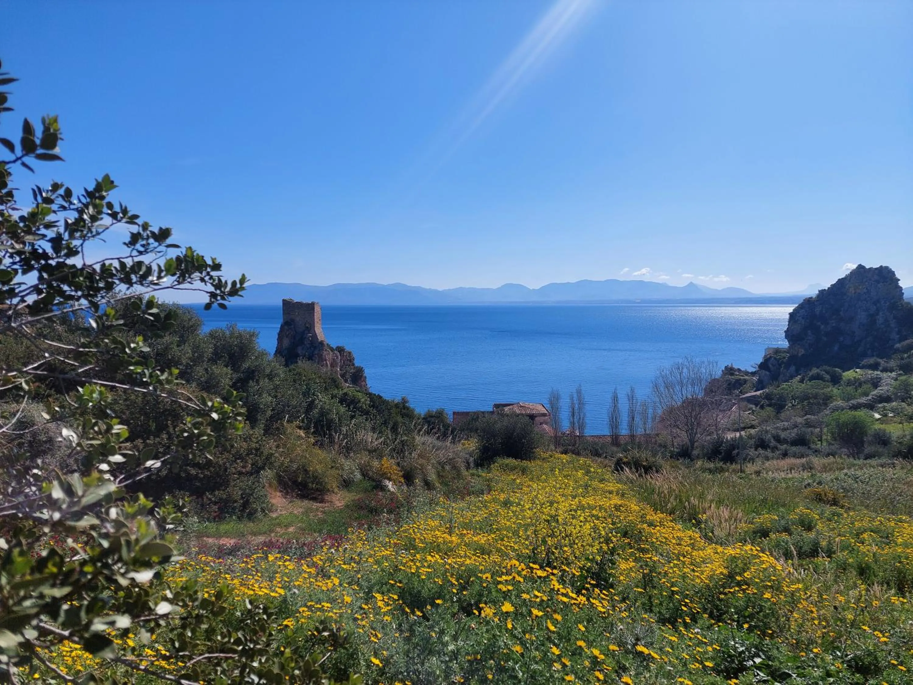 Natural landscape in Piccola Baia
