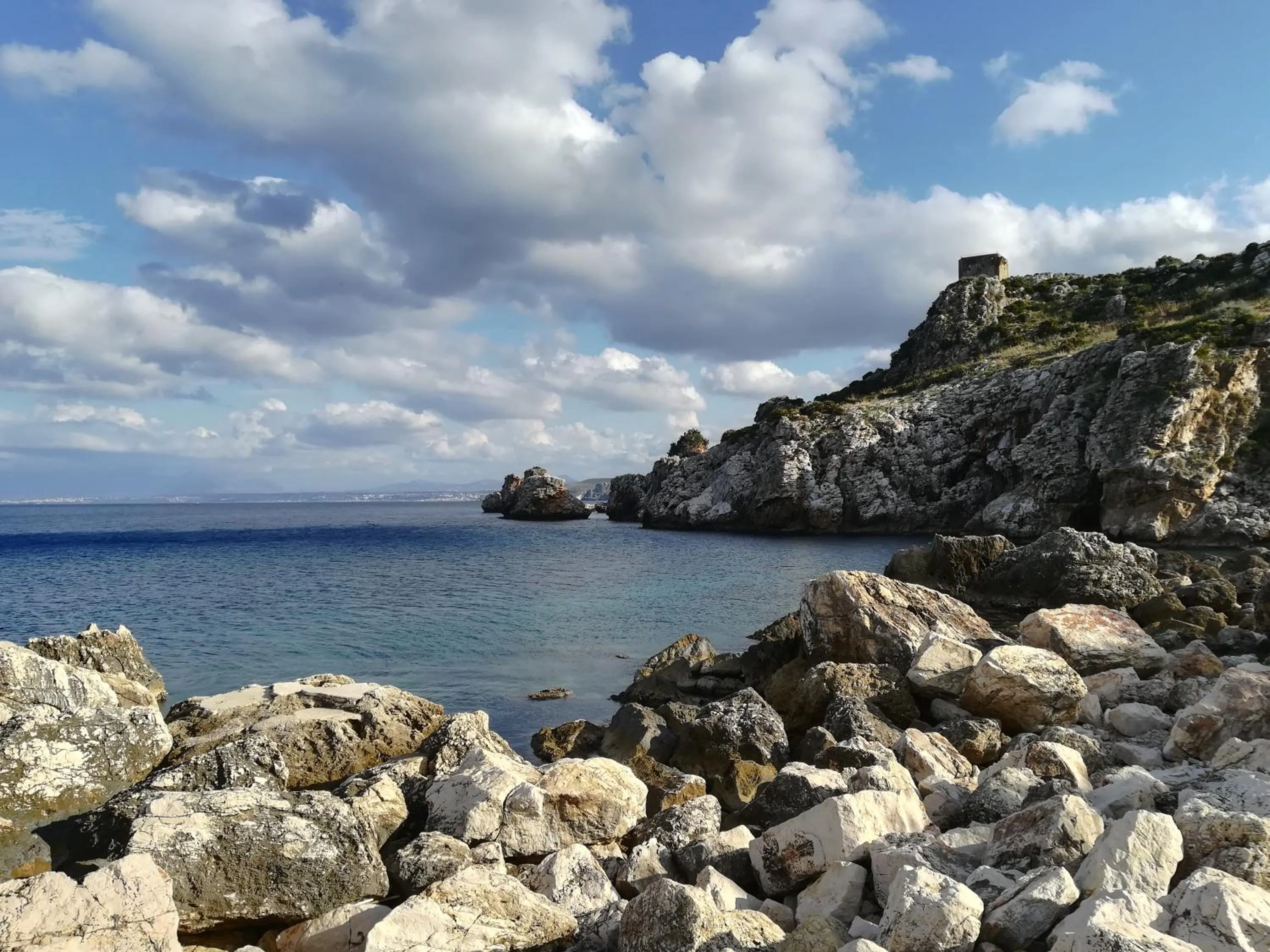 Natural landscape in Piccola Baia