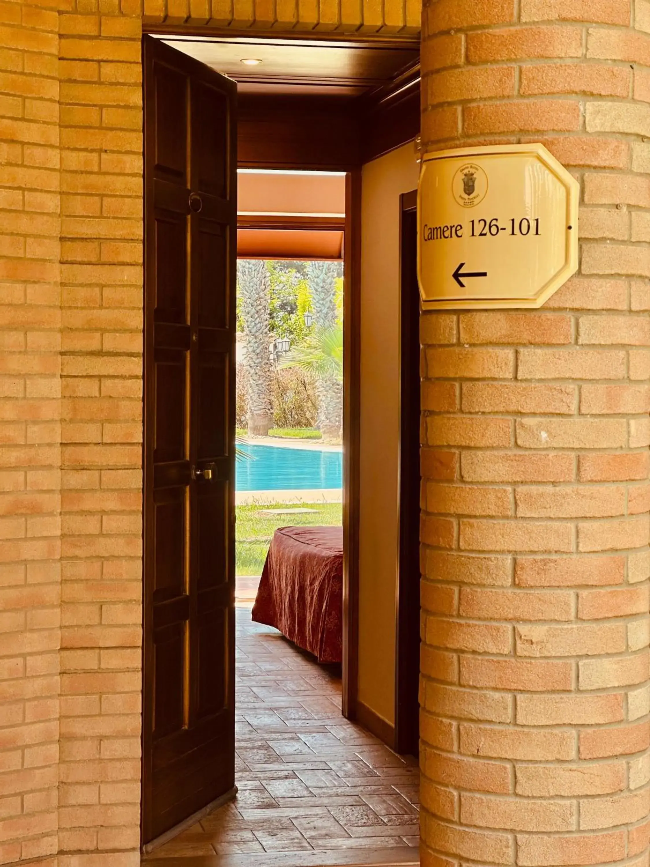 Pool view in Grand Hotel Vigna Nocelli Pool view in Grand Hotel Vigna Nocelli