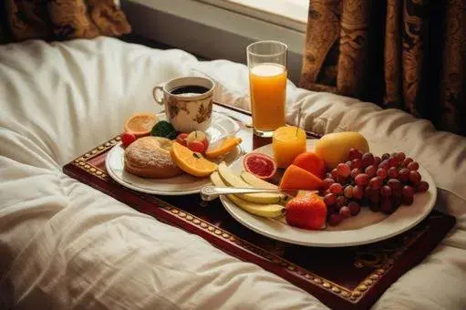 Bed in Grand Hotel Vigna Nocelli Bed in Grand Hotel Vigna Nocelli