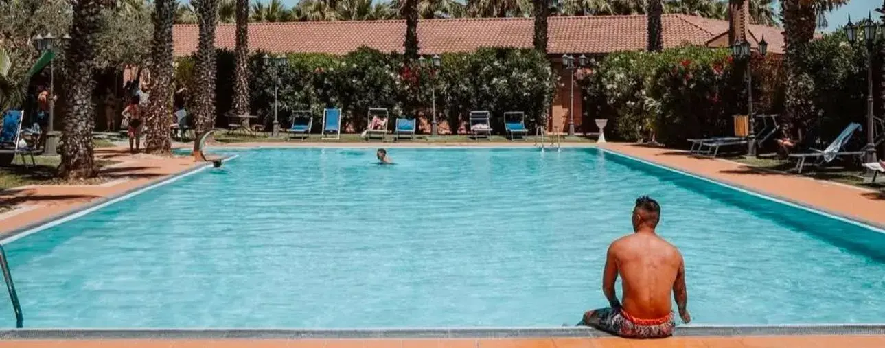 Swimming pool in Grand Hotel Vigna Nocelli Swimming pool in Grand Hotel Vigna Nocelli