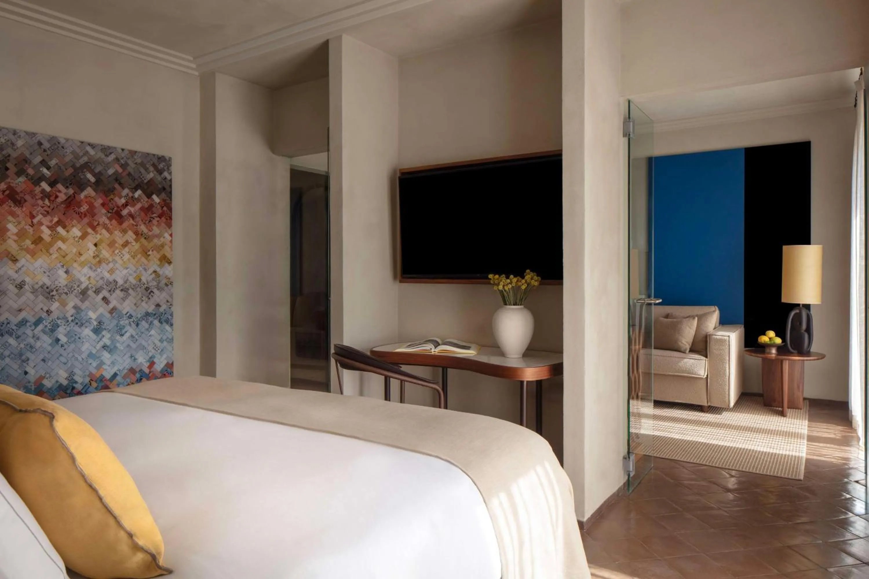 Photo of the whole room, Bed in Anantara Convento di Amalfi Grand Hotel