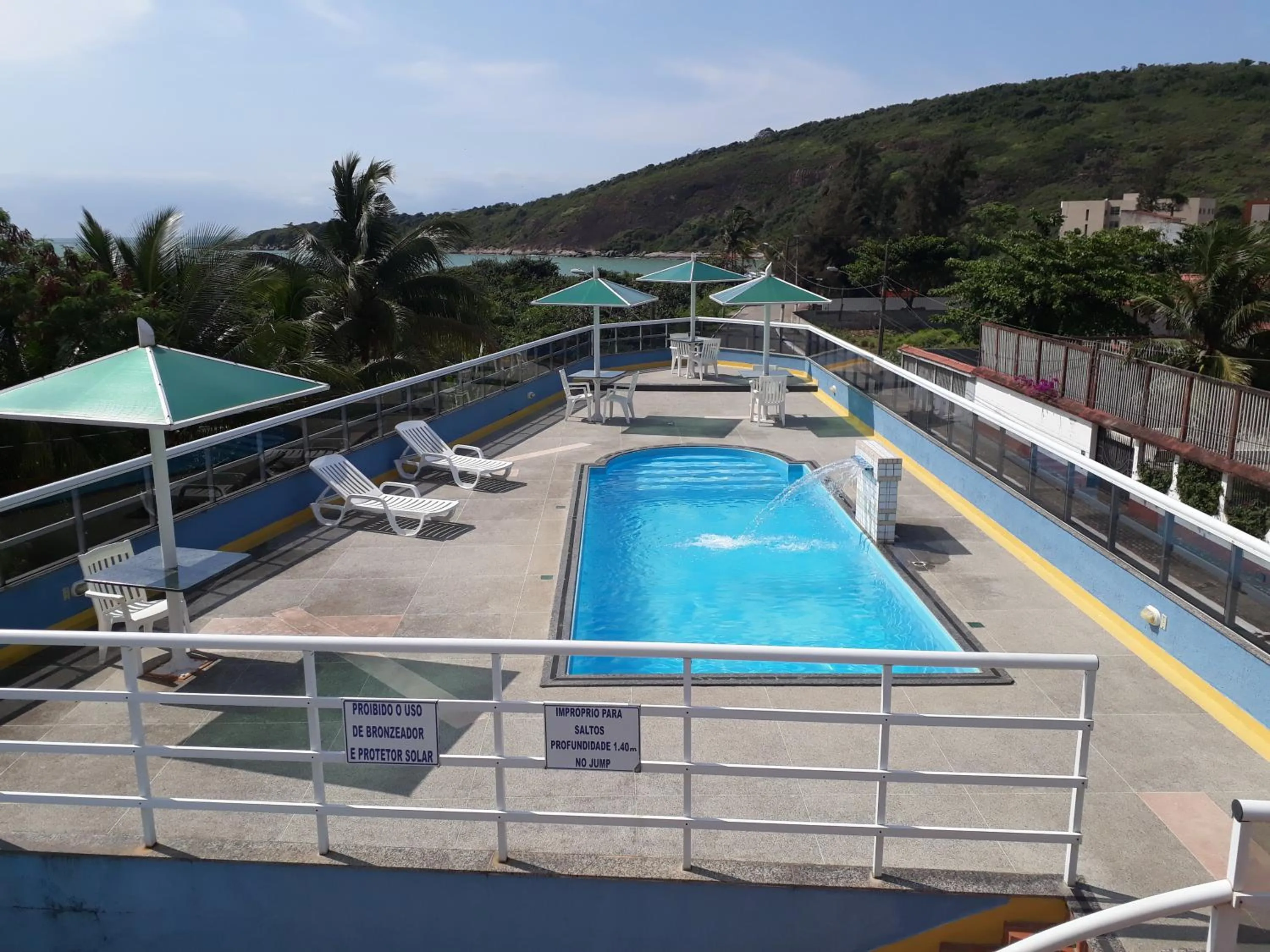 Swimming pool in Fragata Hotel