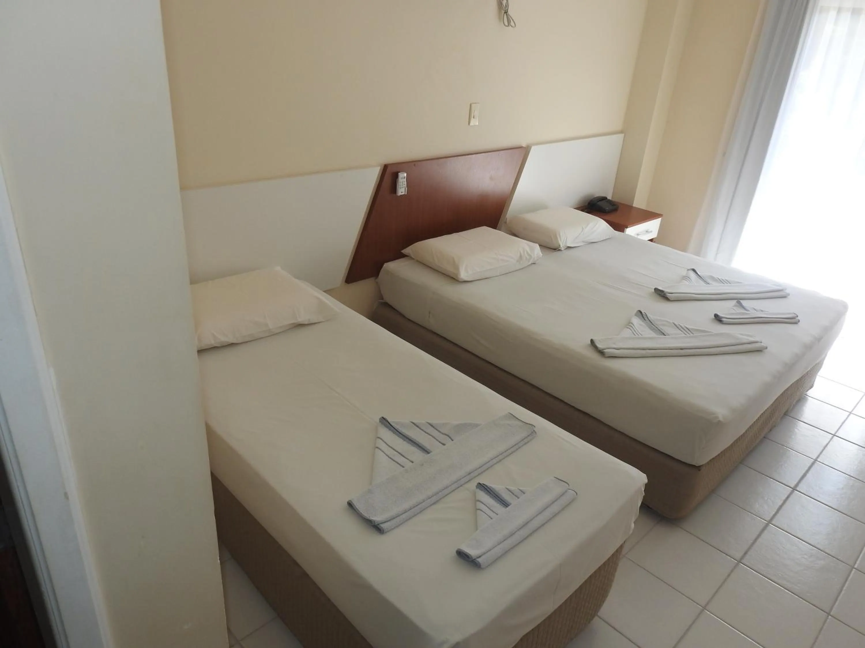 Bed in Fragata Hotel