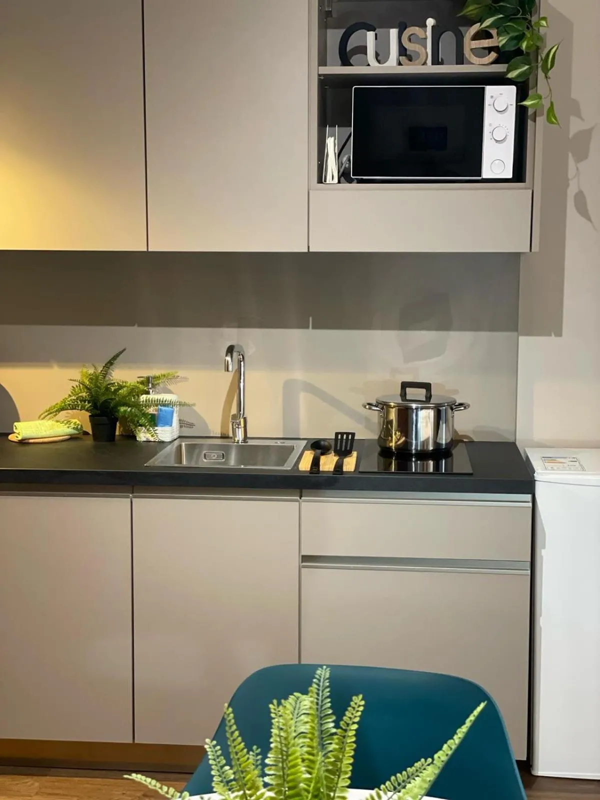 Kitchen or kitchenette in Bnbook Expo Residence Rho