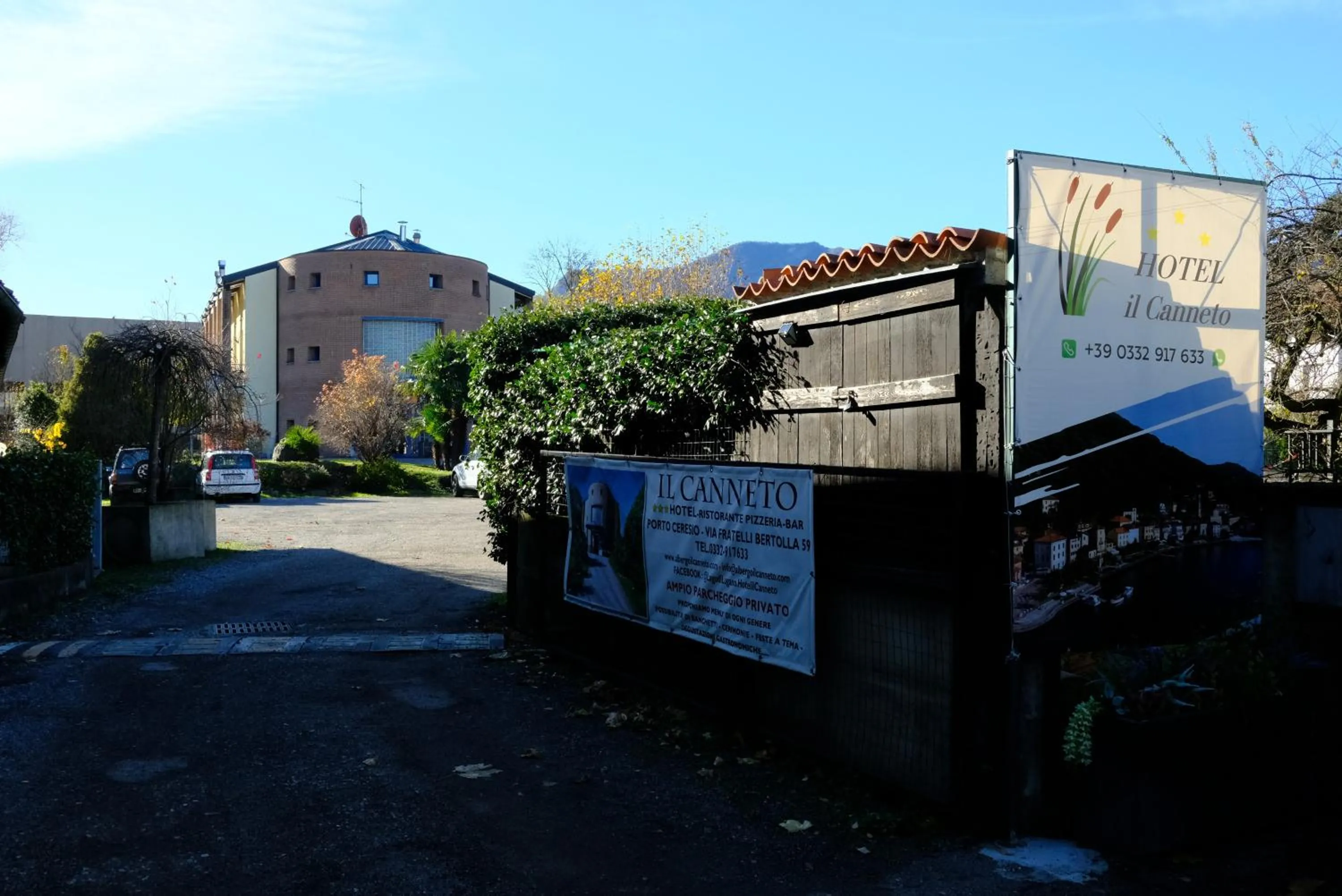 Property building in Hotel Il Canneto