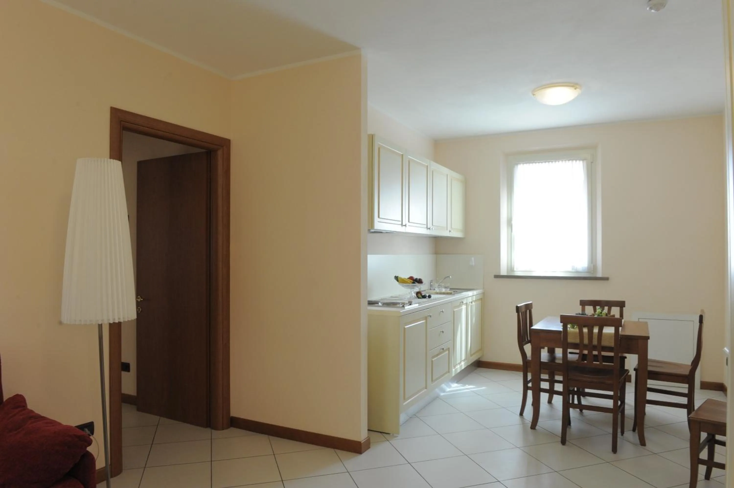 Kitchen or kitchenette in Hotel Plazza