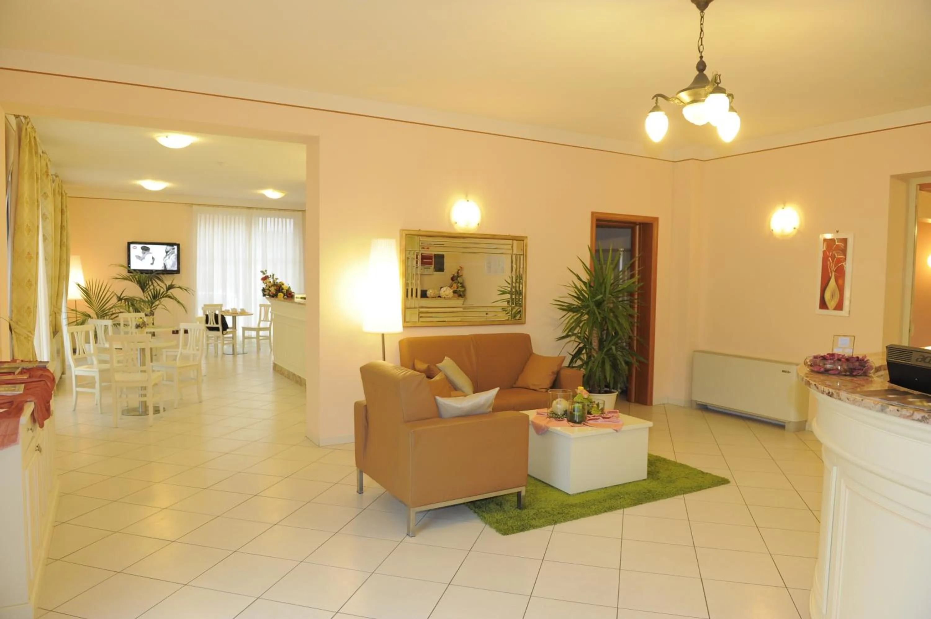 Lobby or reception in Hotel Plazza