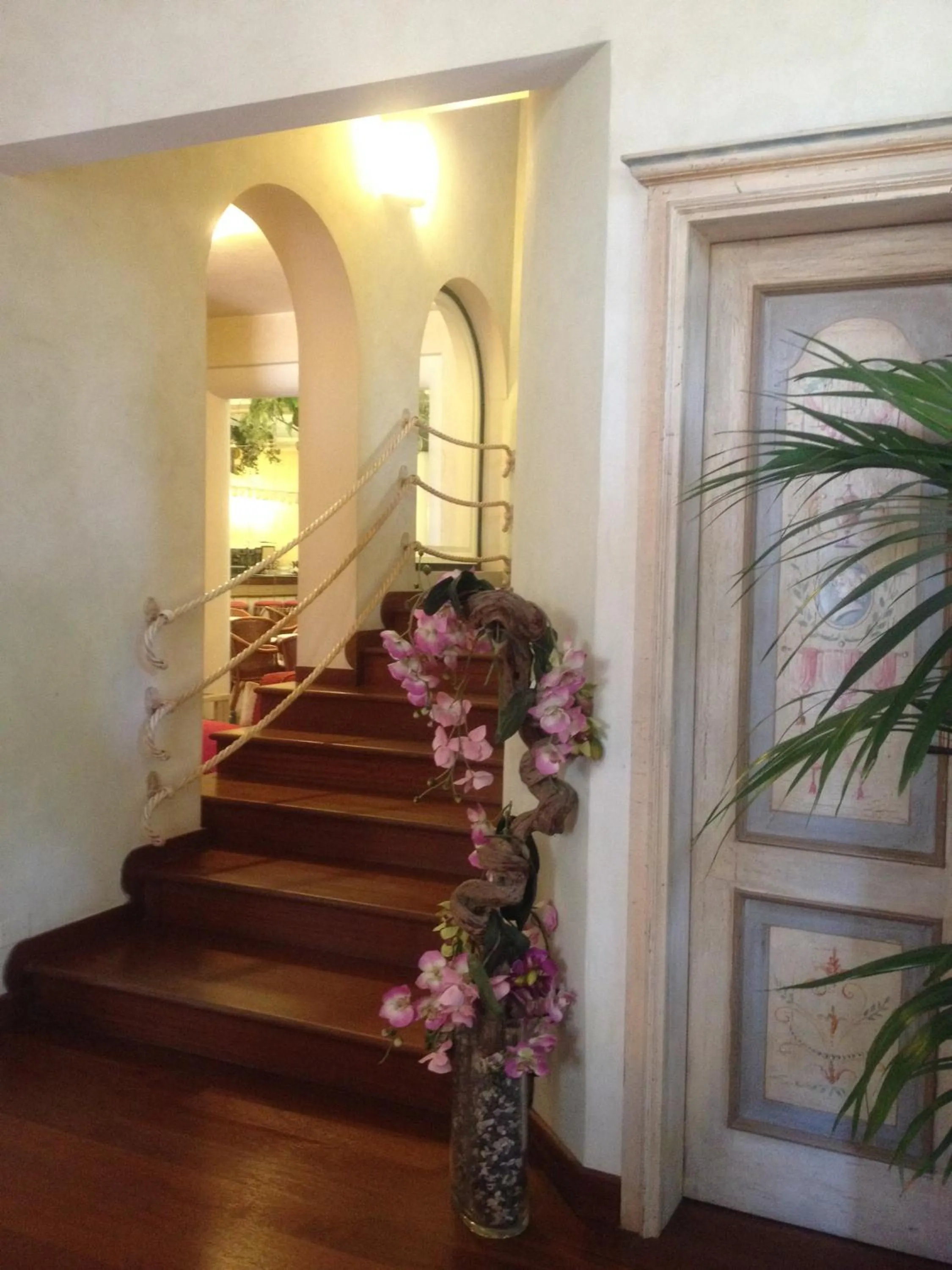 Decorative detail in Hotel Villa Tiziana