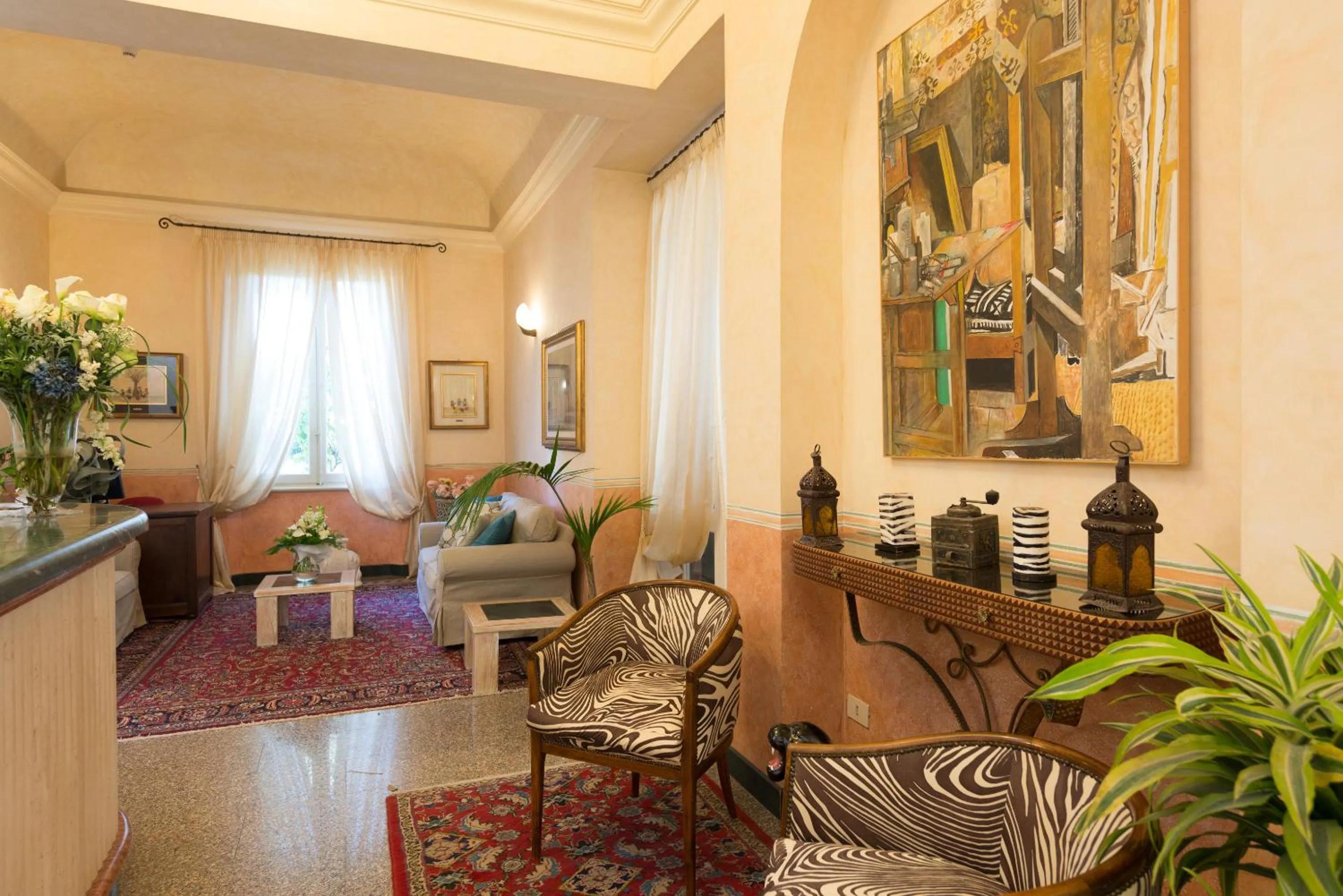 Lobby or reception in Hotel Villa Tiziana
