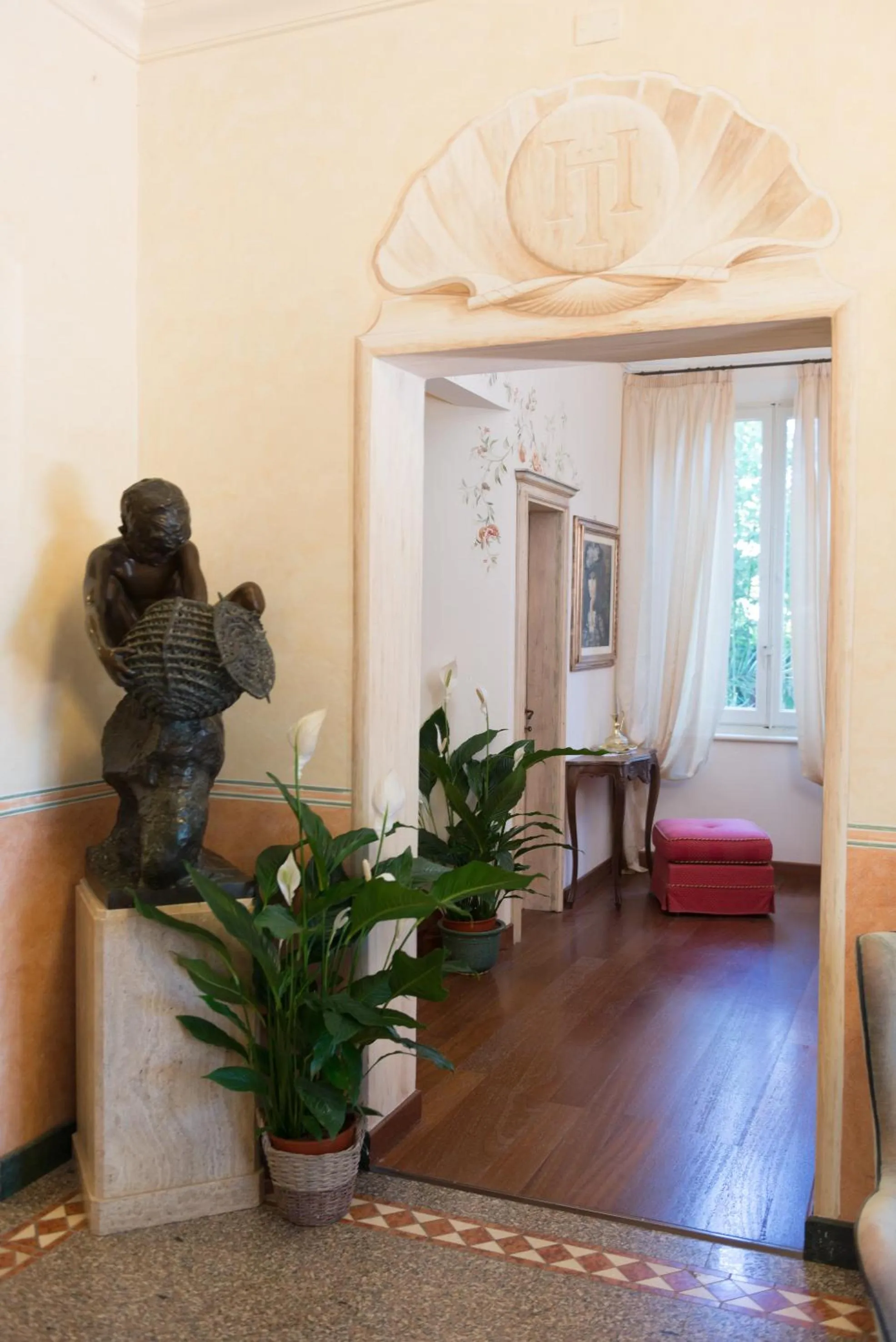 Lobby or reception in Hotel Villa Tiziana