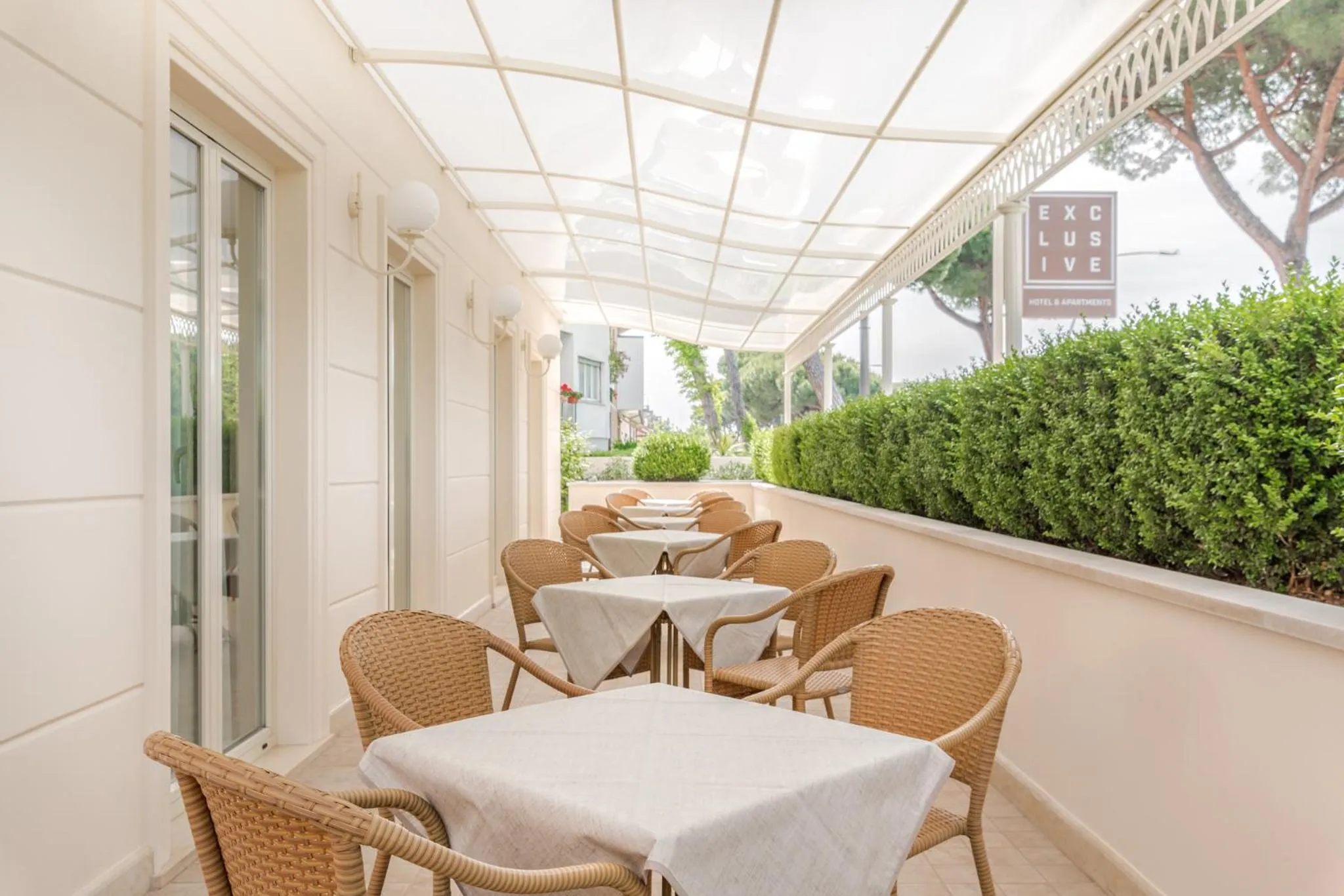 Patio in Hotel & Residence Exclusive