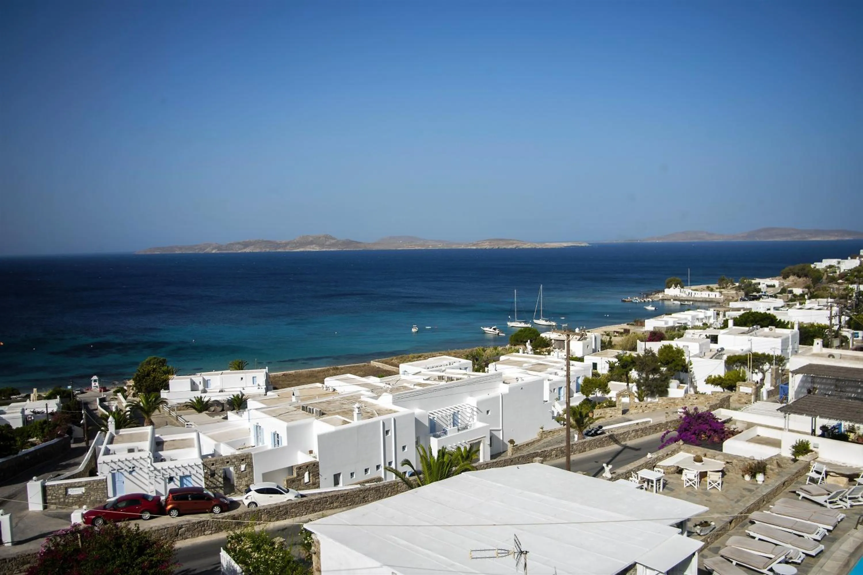 Sea view in Mykonos Moussa
