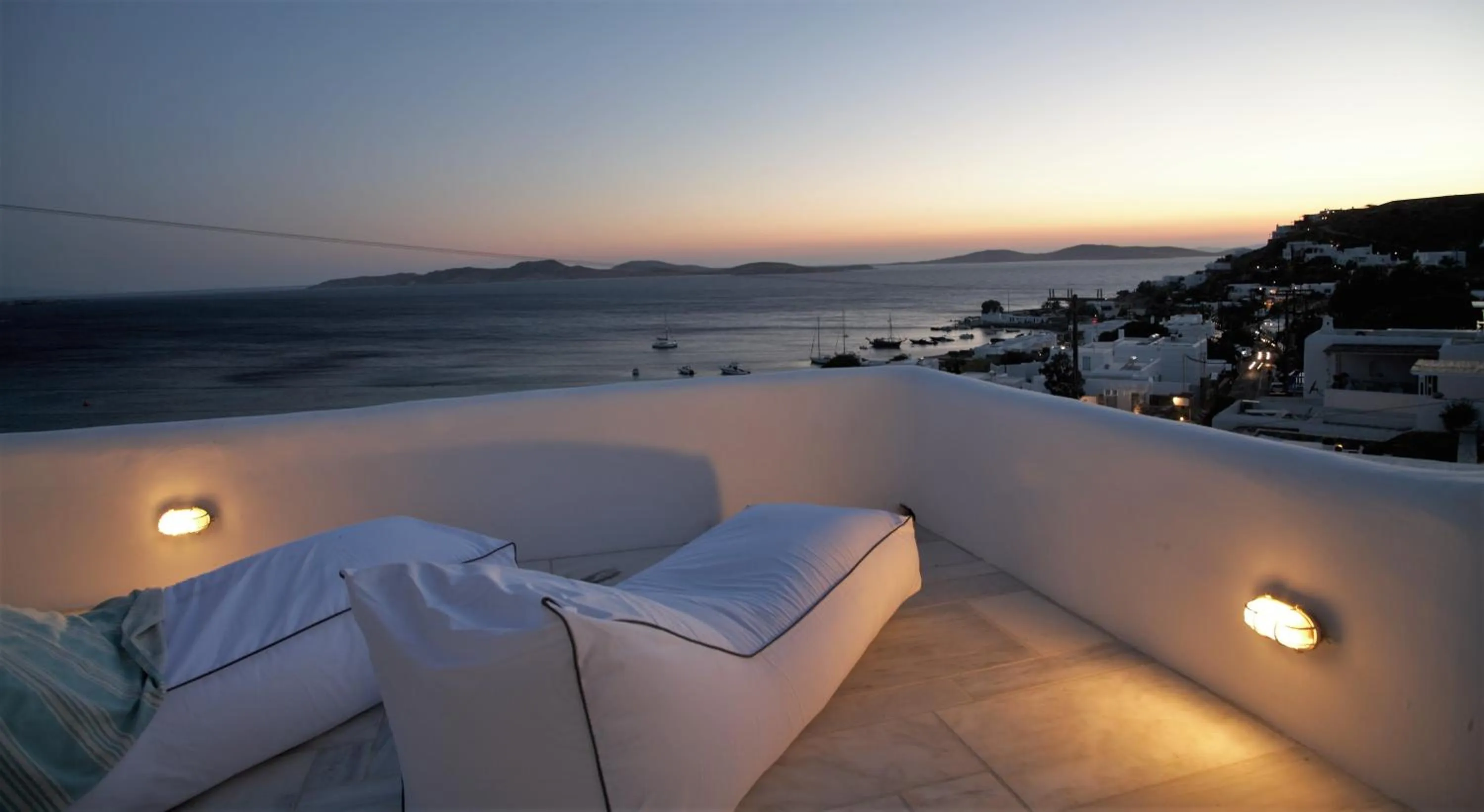 Balcony/Terrace in Mykonos Moussa