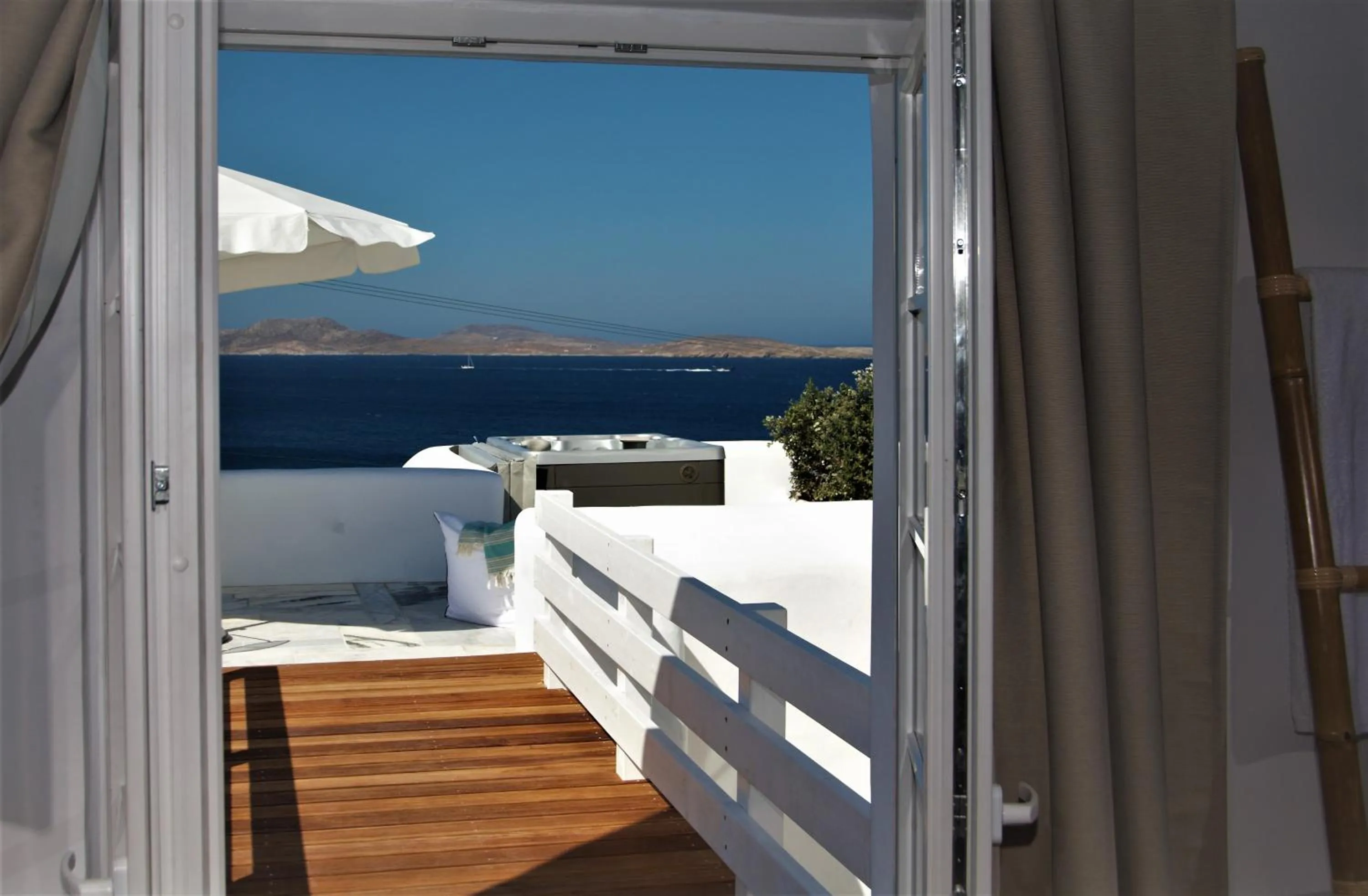 Sea view in Mykonos Moussa