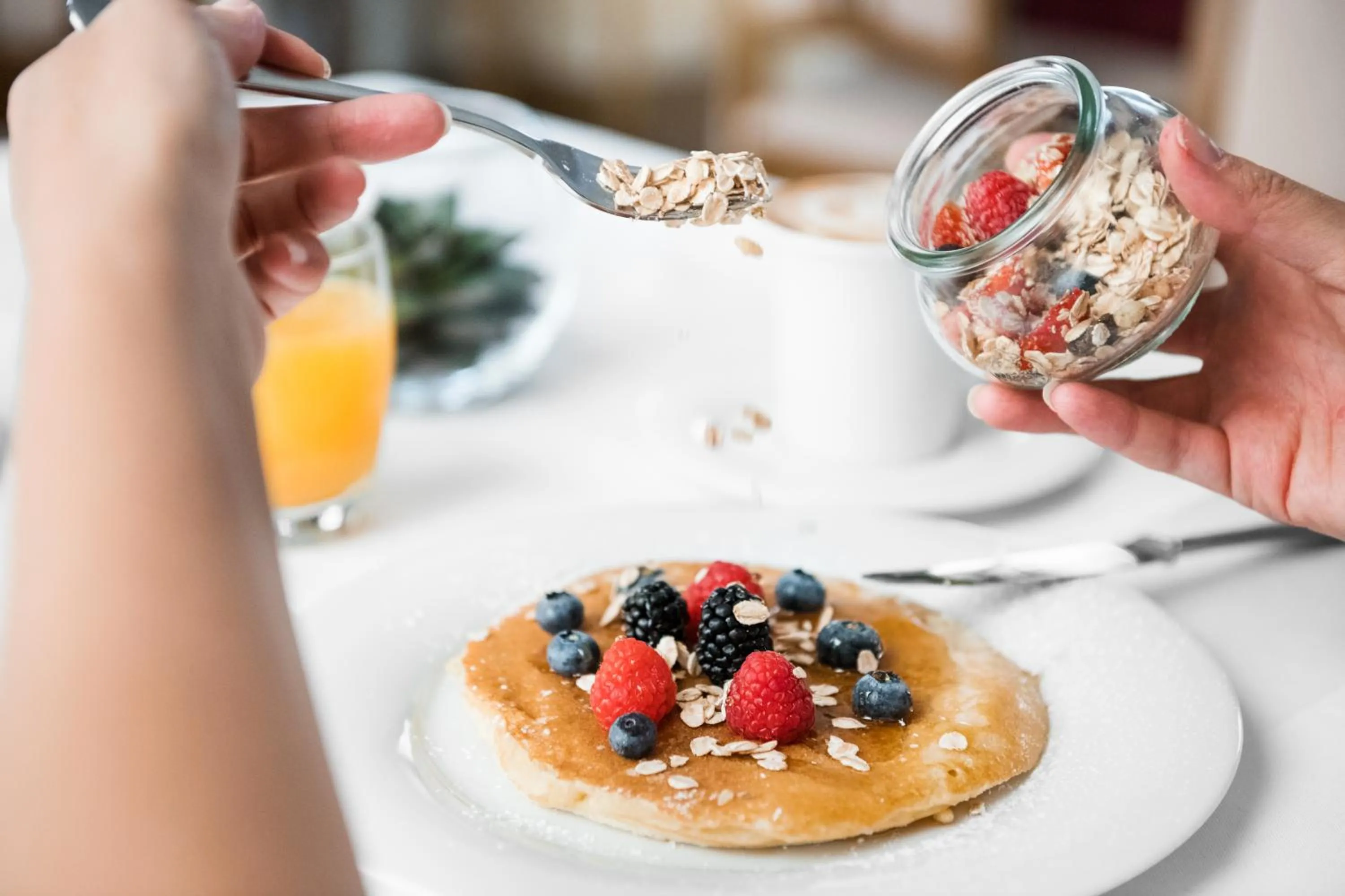 Breakfast in Kristallhotel Corona-Krone
