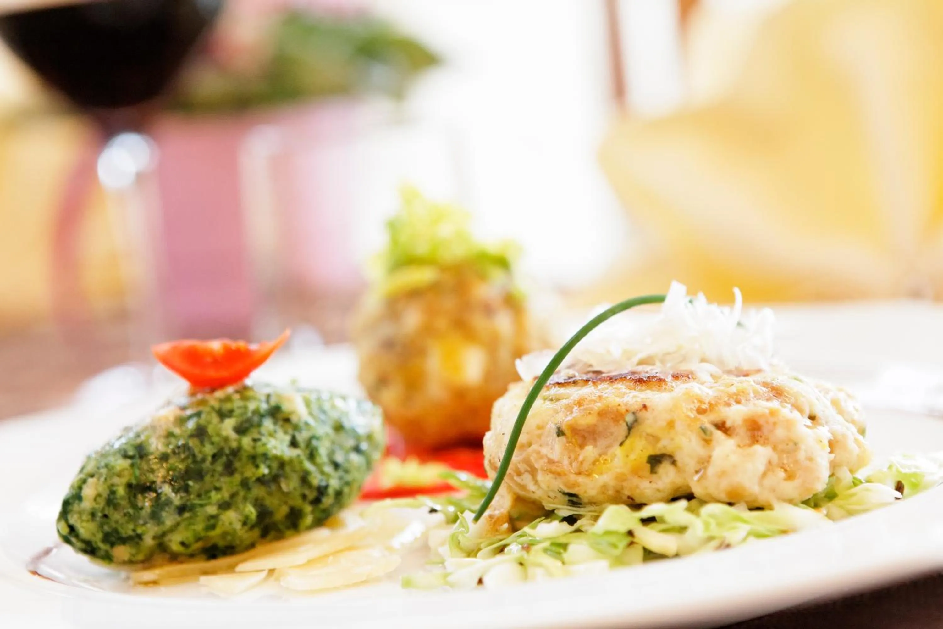 Food close-up in Hotel Leitner