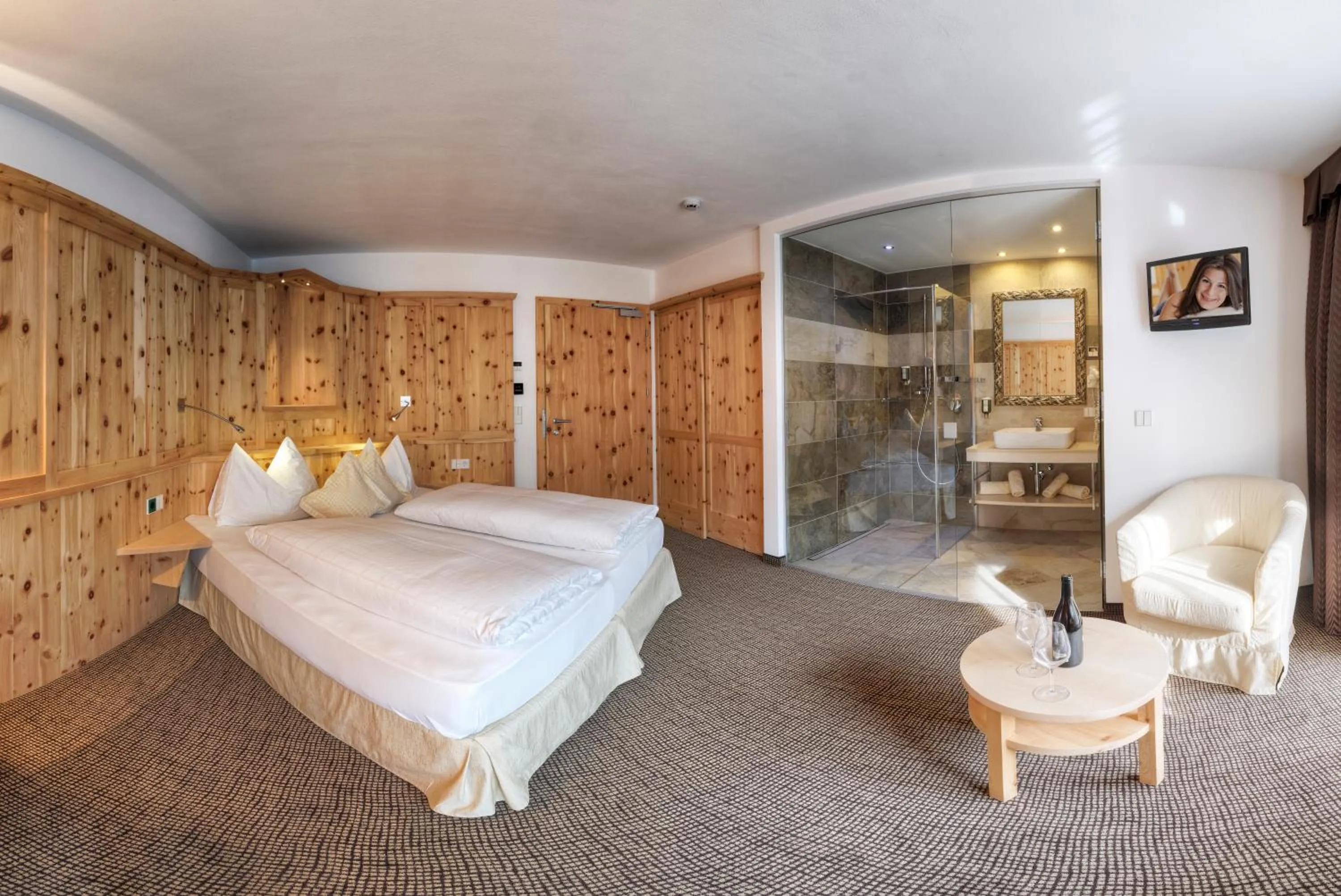 Bed in Hotel Leitner