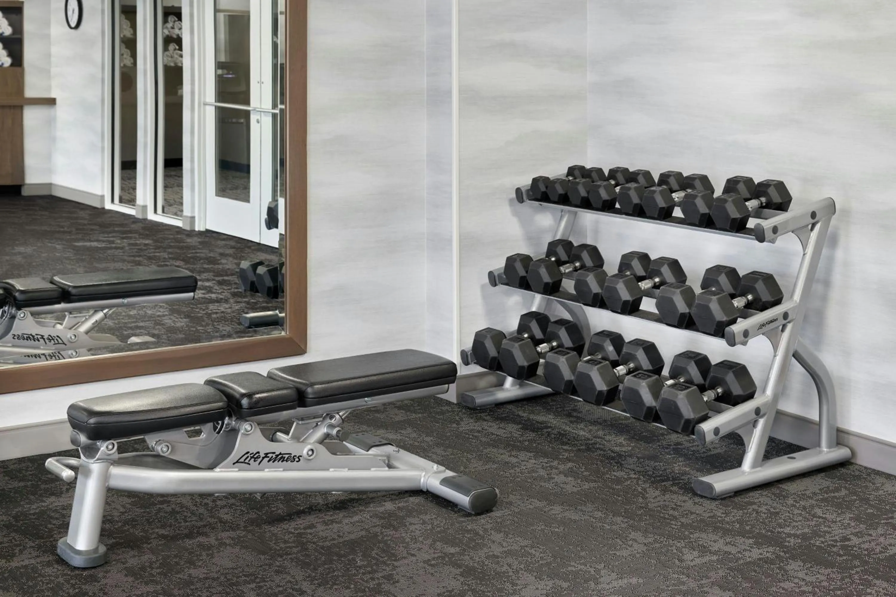 Fitness centre/facilities in Fairfield Inn & Suites by Marriott Charlotte Airport