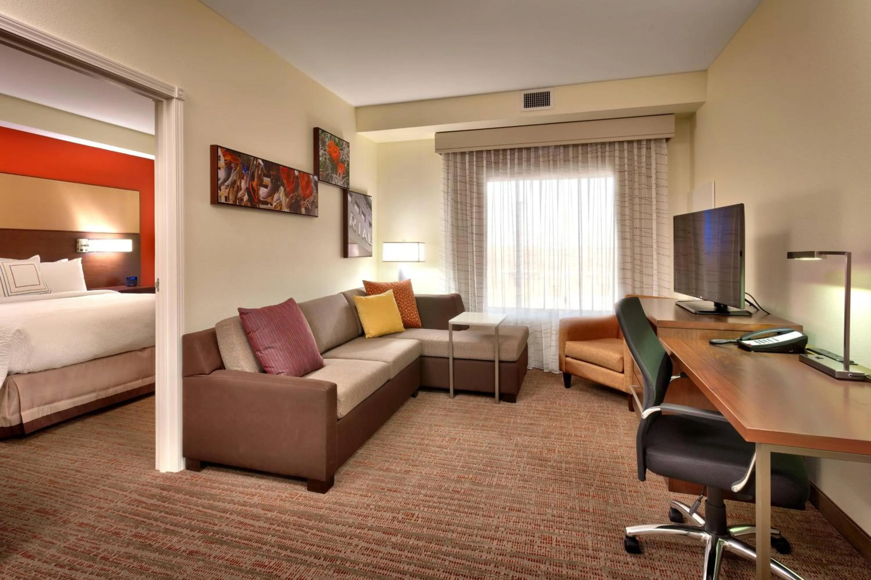 Living room, Bed in Residence Inn by Marriott Casper