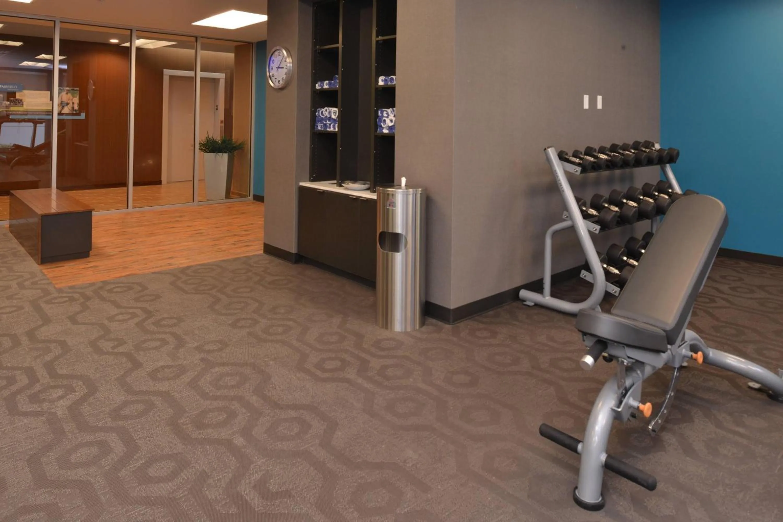 Fitness centre/facilities in Fairfield Inn & Suites by Marriott Fremont