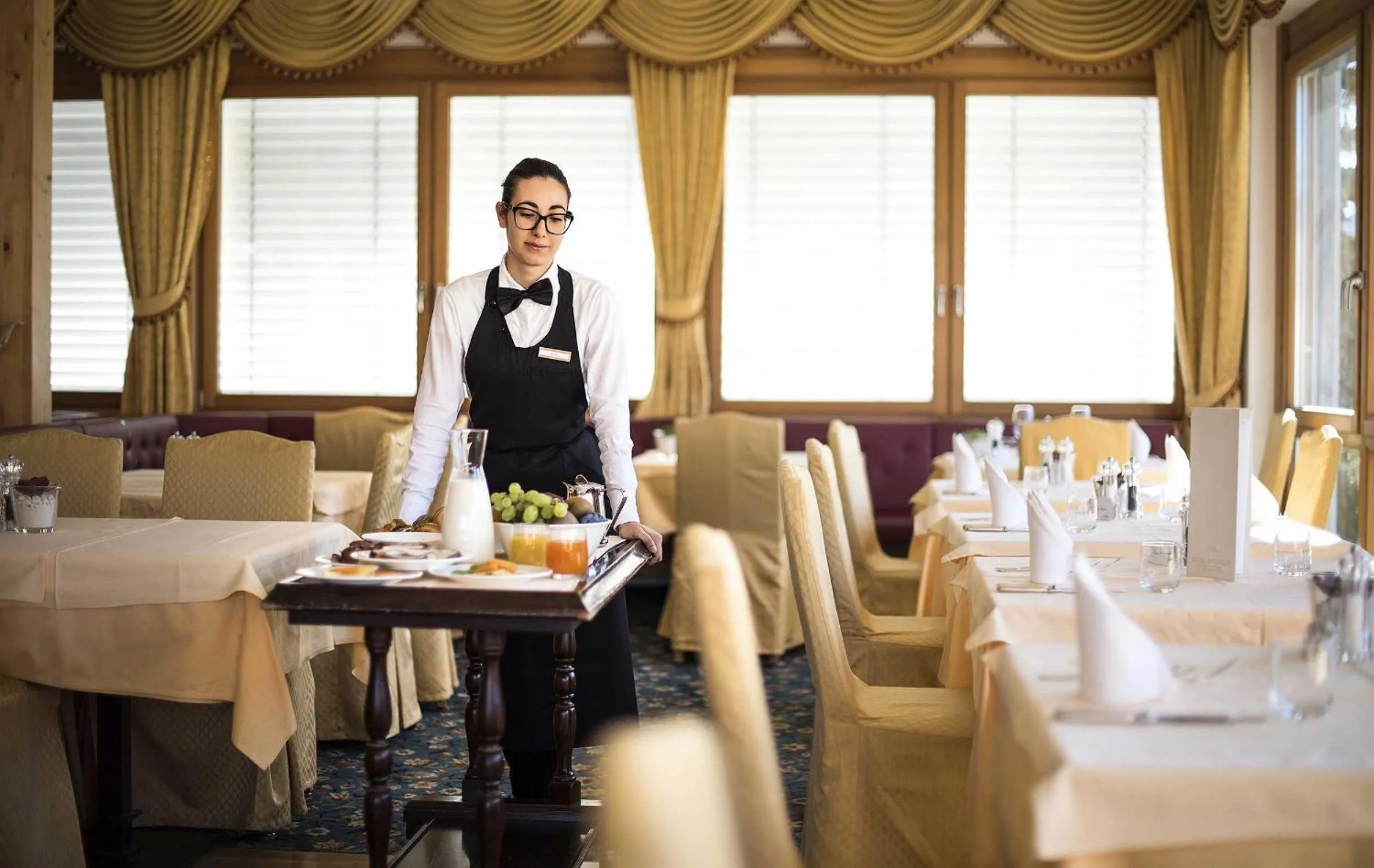 Staff in Hotel Cristallo