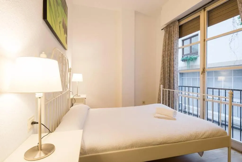 Bed in Cathedral Suites