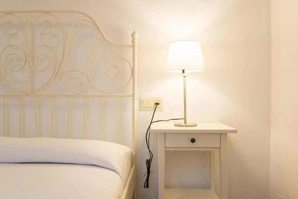 Bed in Cathedral Suites