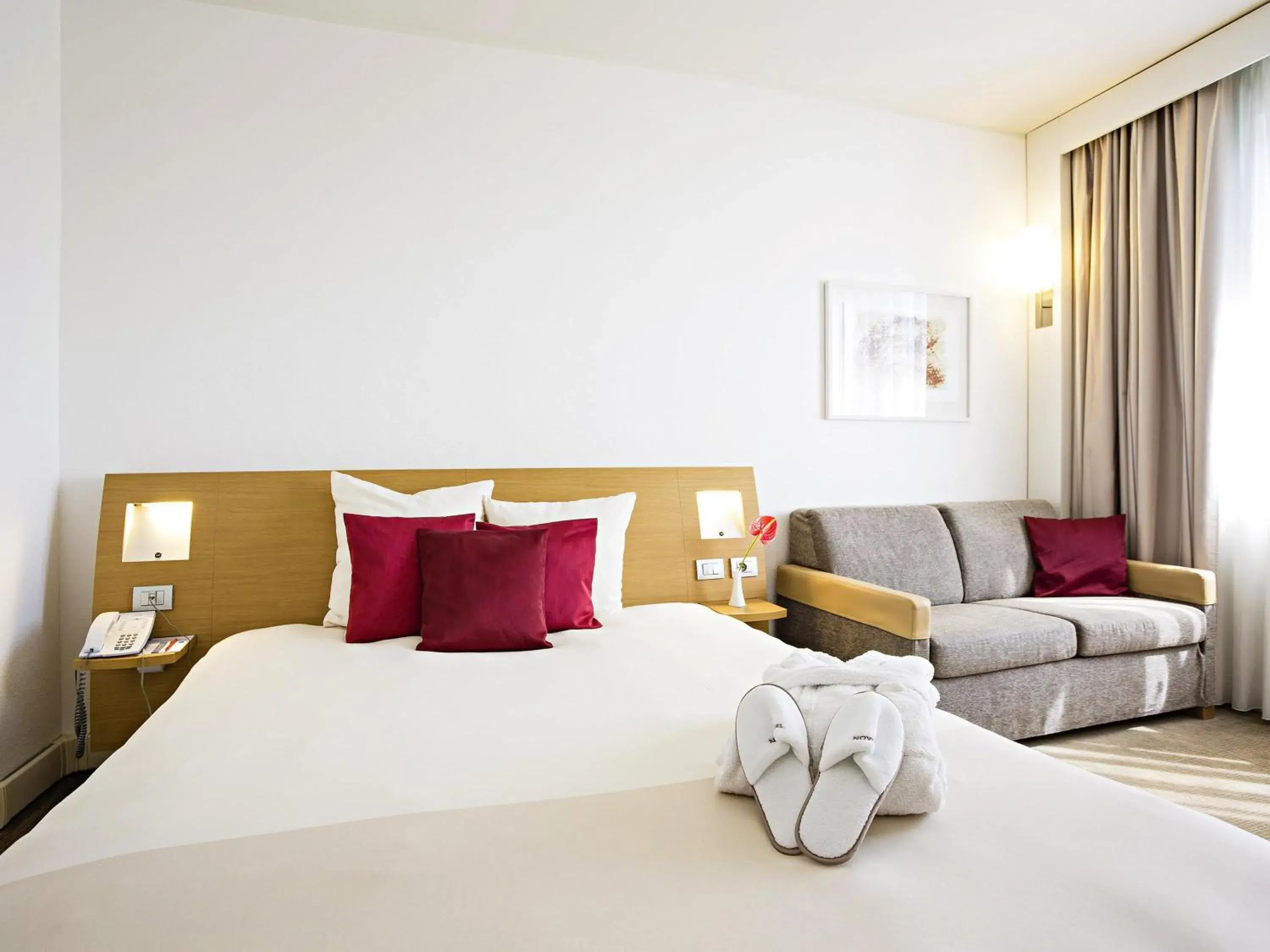 Executive Room with Sea View in Novotel Salerno Est Arechi Executive Room with Sea View in Novotel Salerno Est Arechi